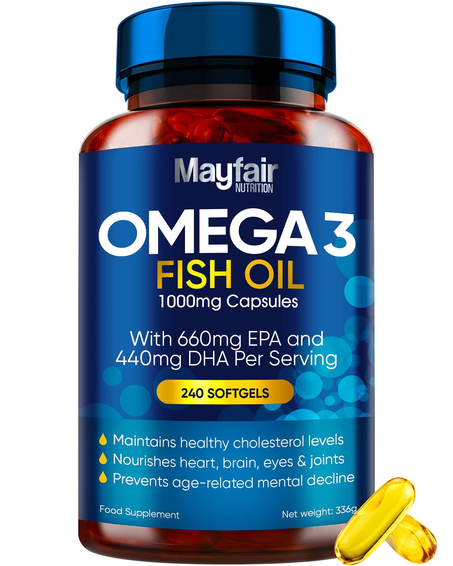 Mayfair Nutrition Omega 3 1000mg