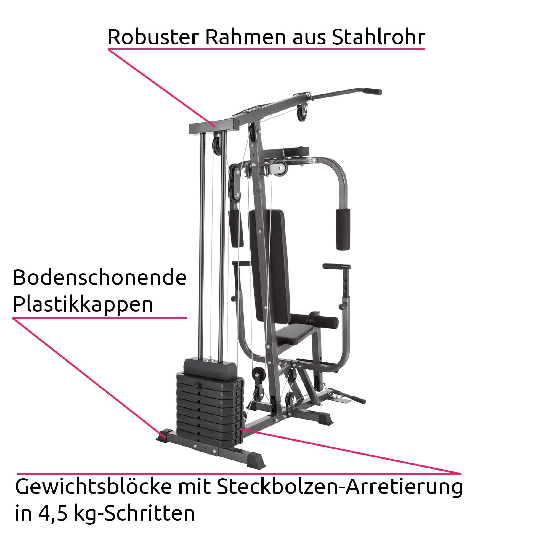 tectake 800546 Kraftstation – Bild 5