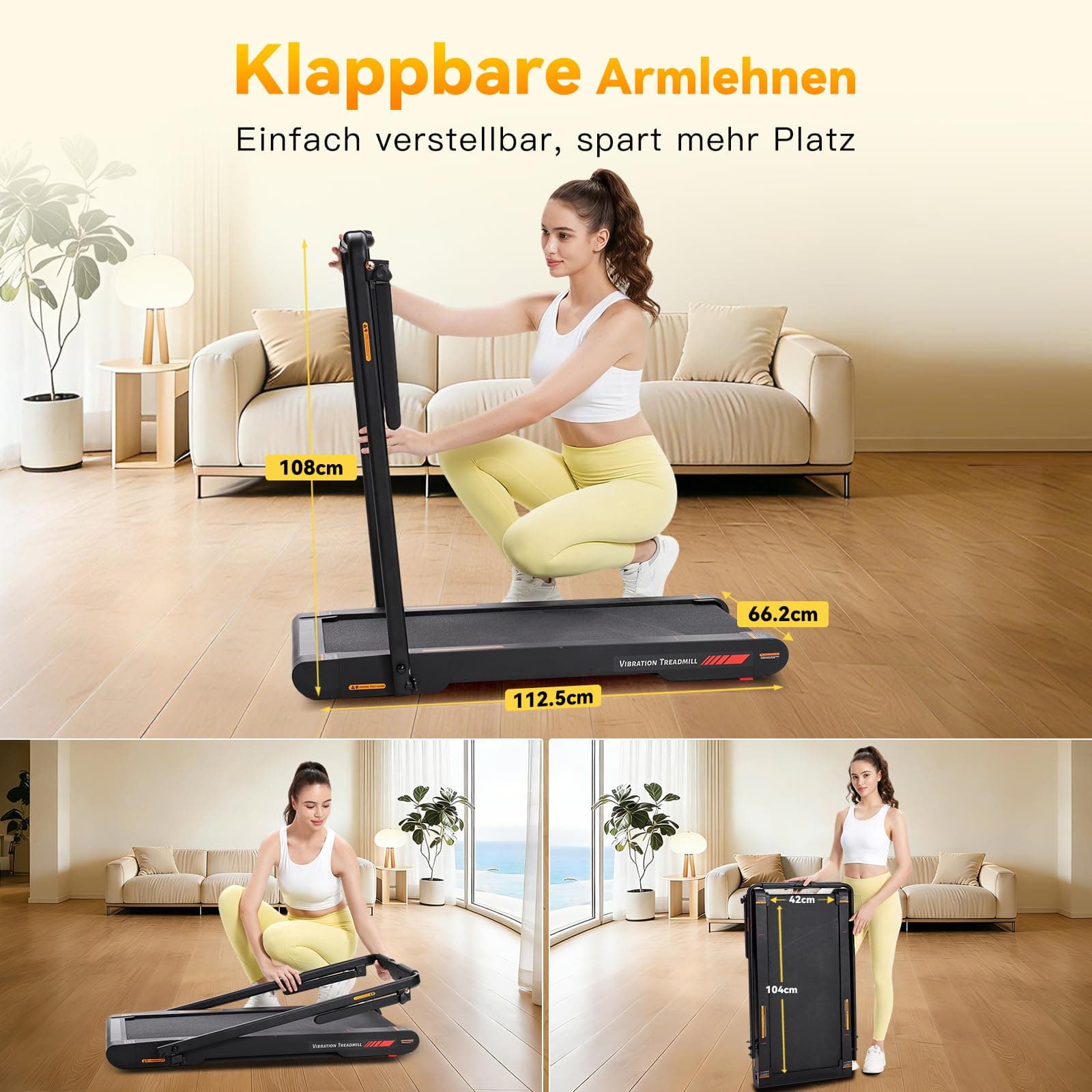 Sperax Laufband für Zuhause Klappbar – Bild 6