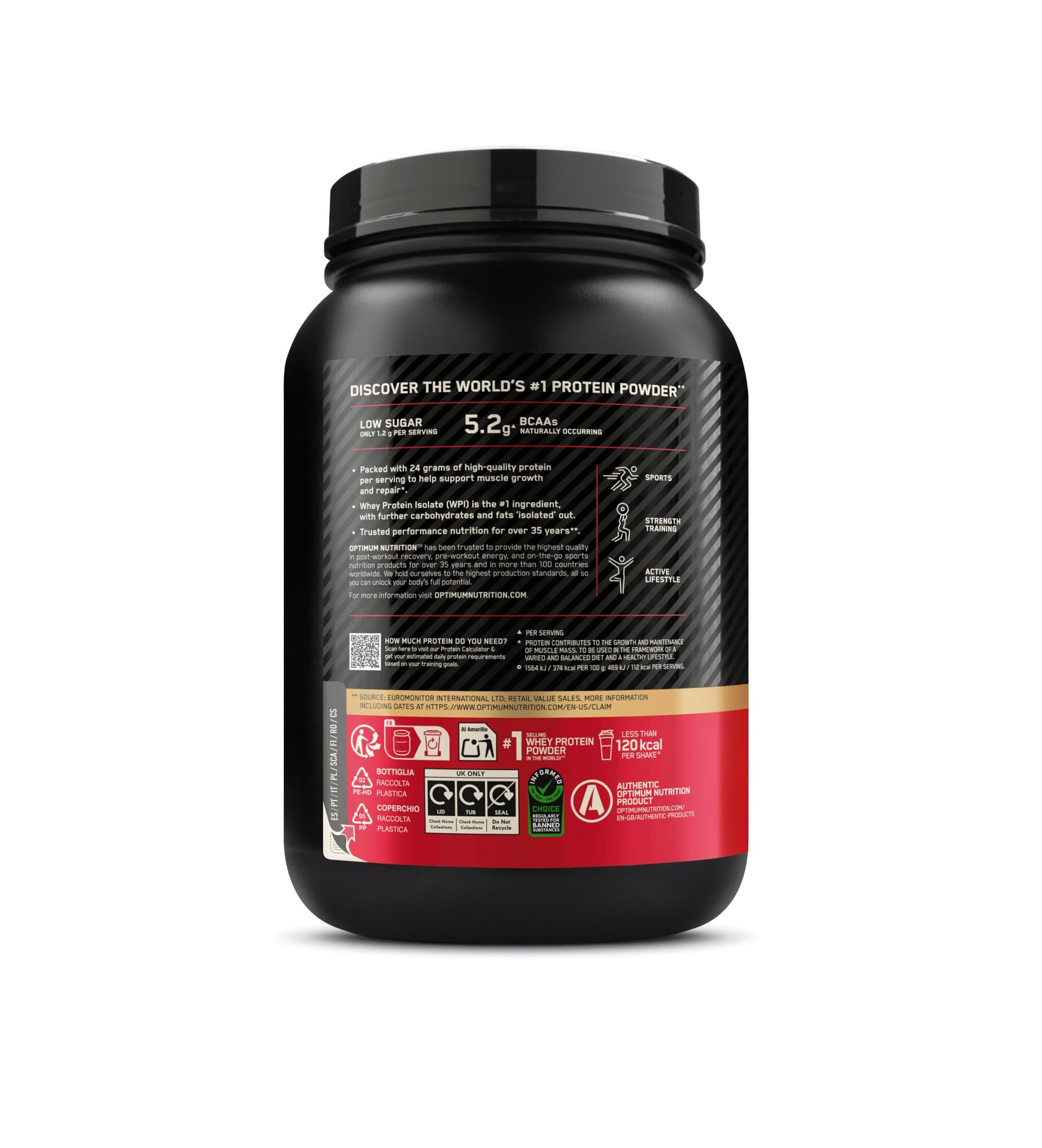 Optimum Nutrition Gold Standard 100% Whey Protein Powder – Bild 8