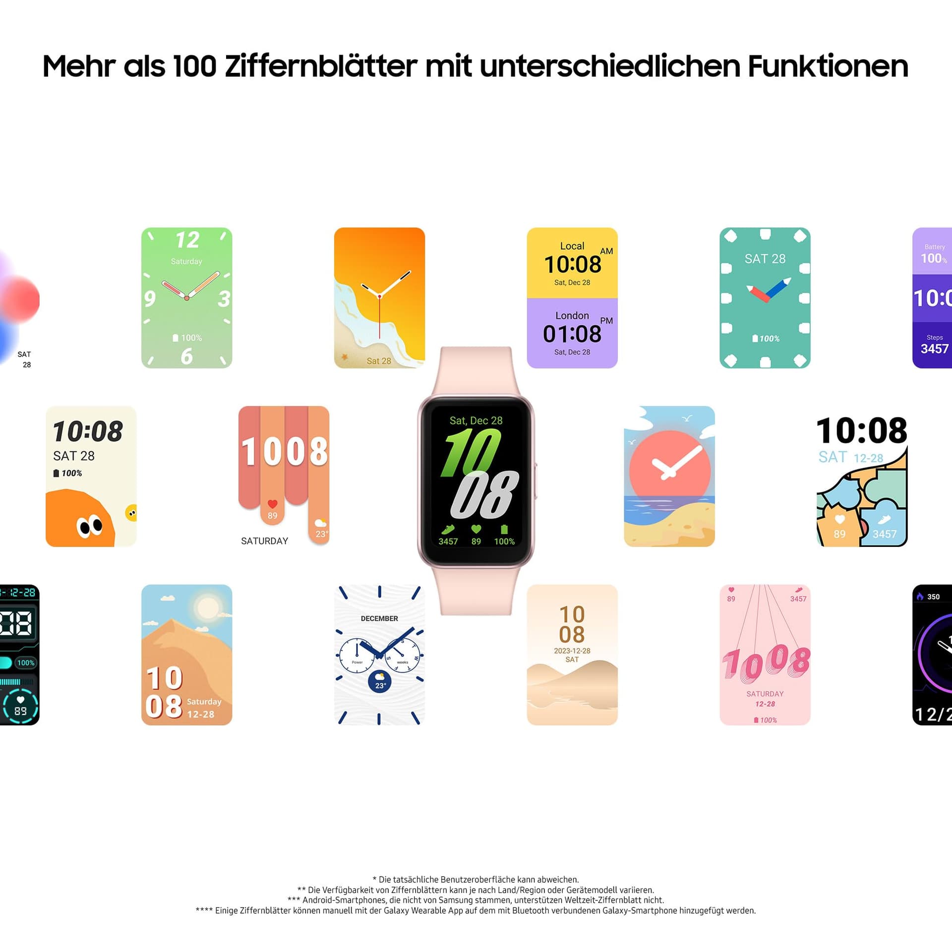 Samsung Galaxy Fit3 Smartwatch – Bild 7
