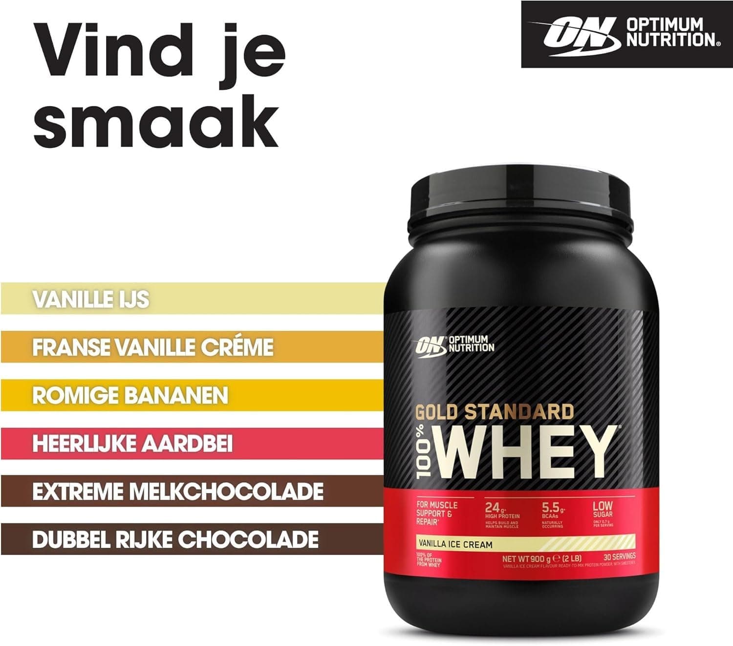 Optimum Nutrition Gold Standard 100% Whey Protein Powder – Bild 5
