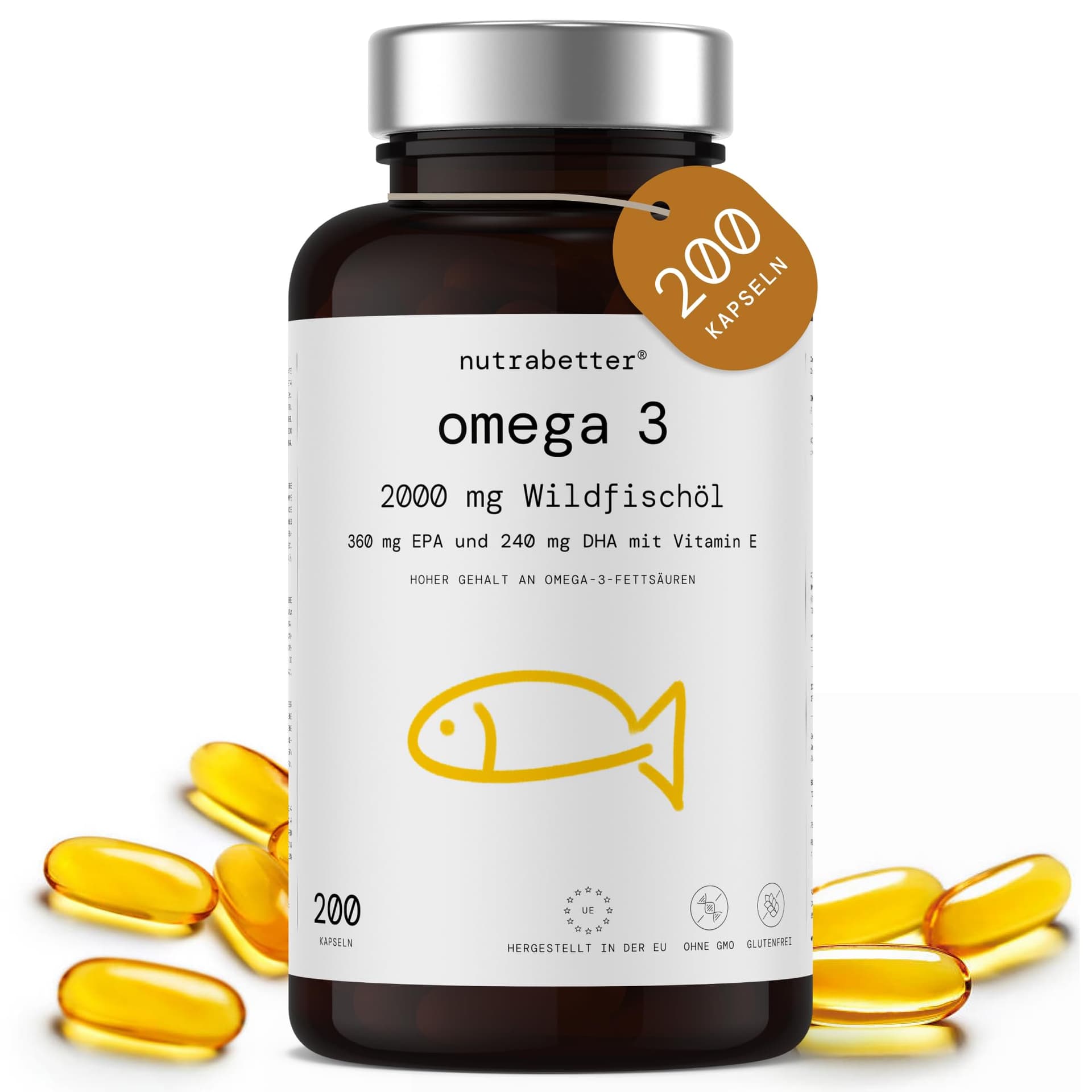 NUTRABETTER Omega 3 Kapseln