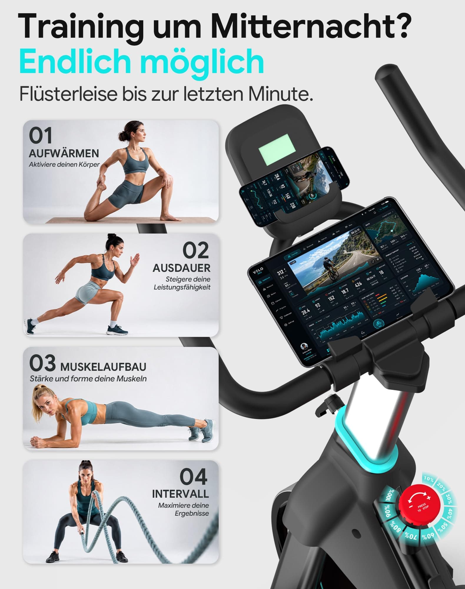Wenoker [2026 Update] WENOKER Heimtrainer – Bild 7