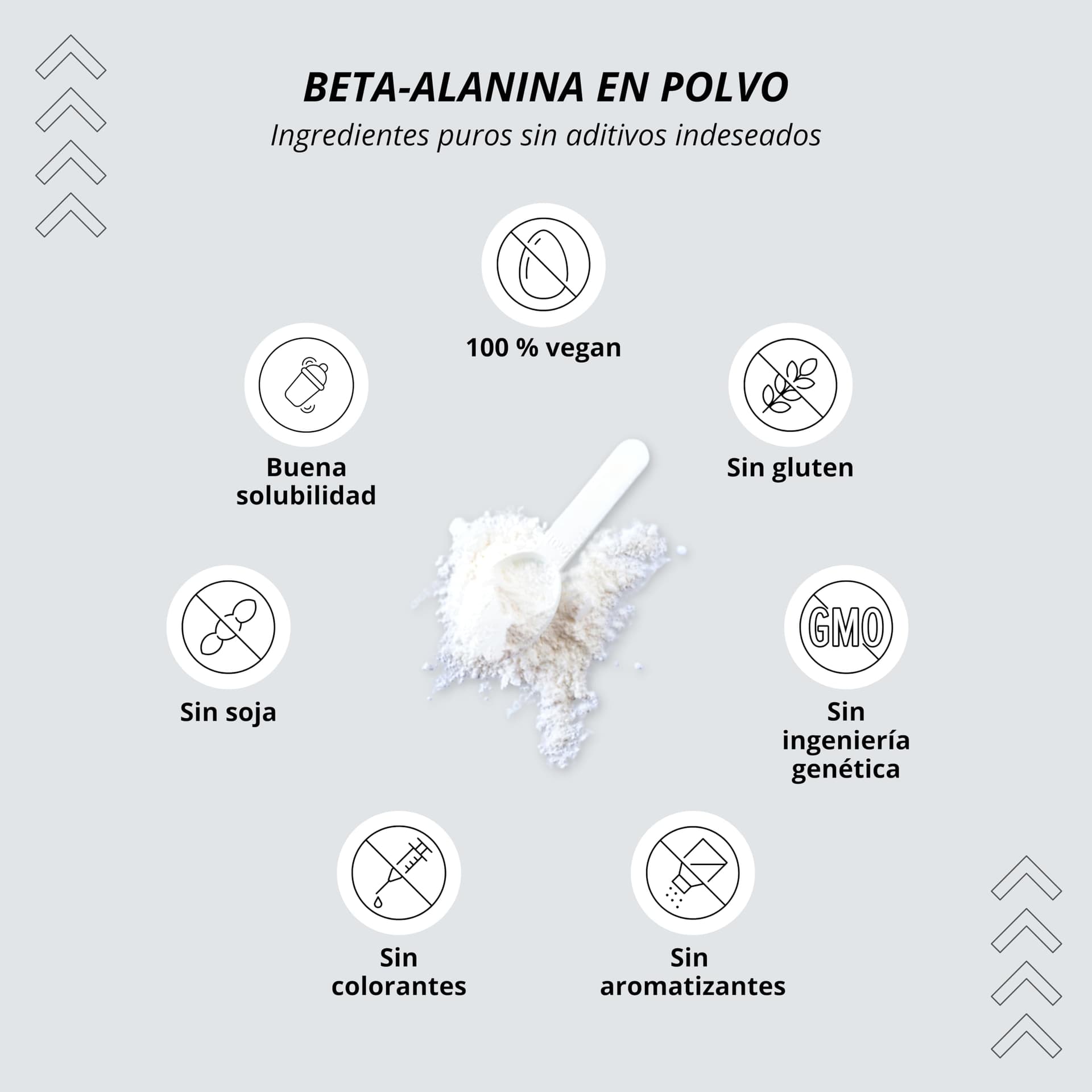 Nutri + Beta Alanin Pulver 500 g – Bild 3