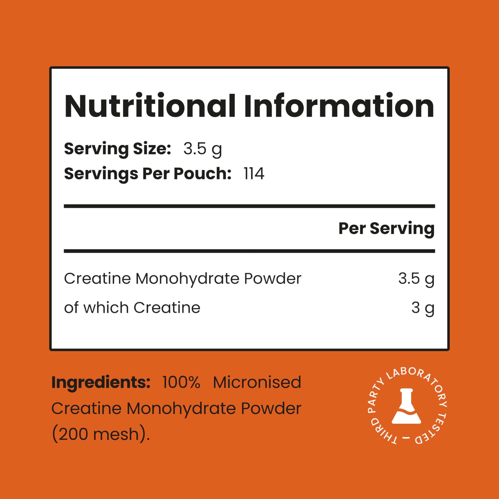 VitaBright Creatine Monohydrate Powder Micronised | 400g – Bild 2