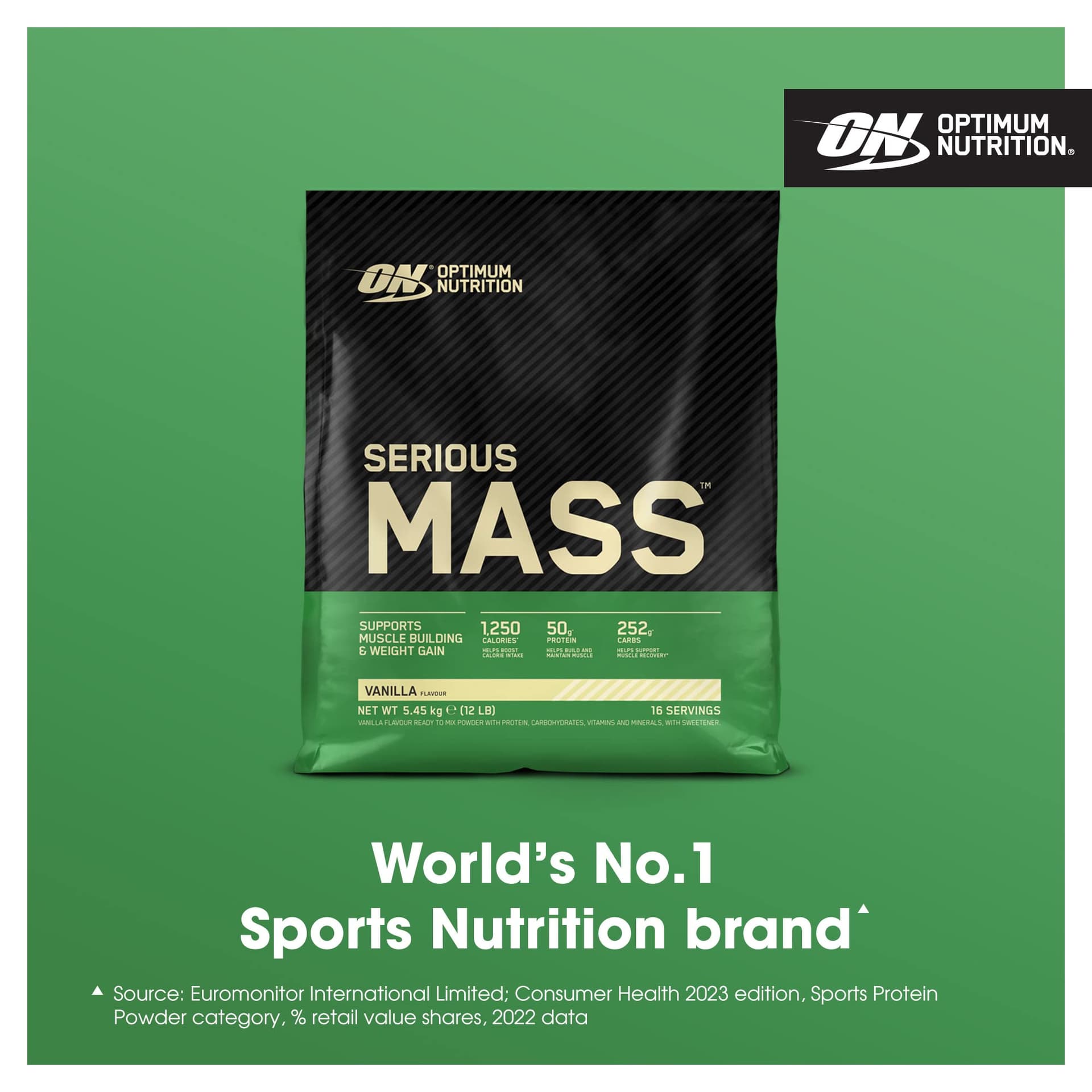 Optimum Nutrition Serious Mass hochkalorisches – Bild 2