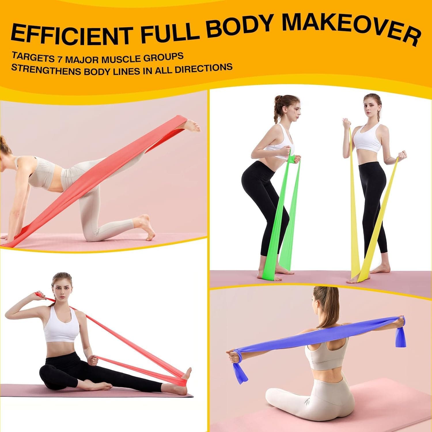 Fokky 2M Elastici Fitness [Set di 4] – Bild 7