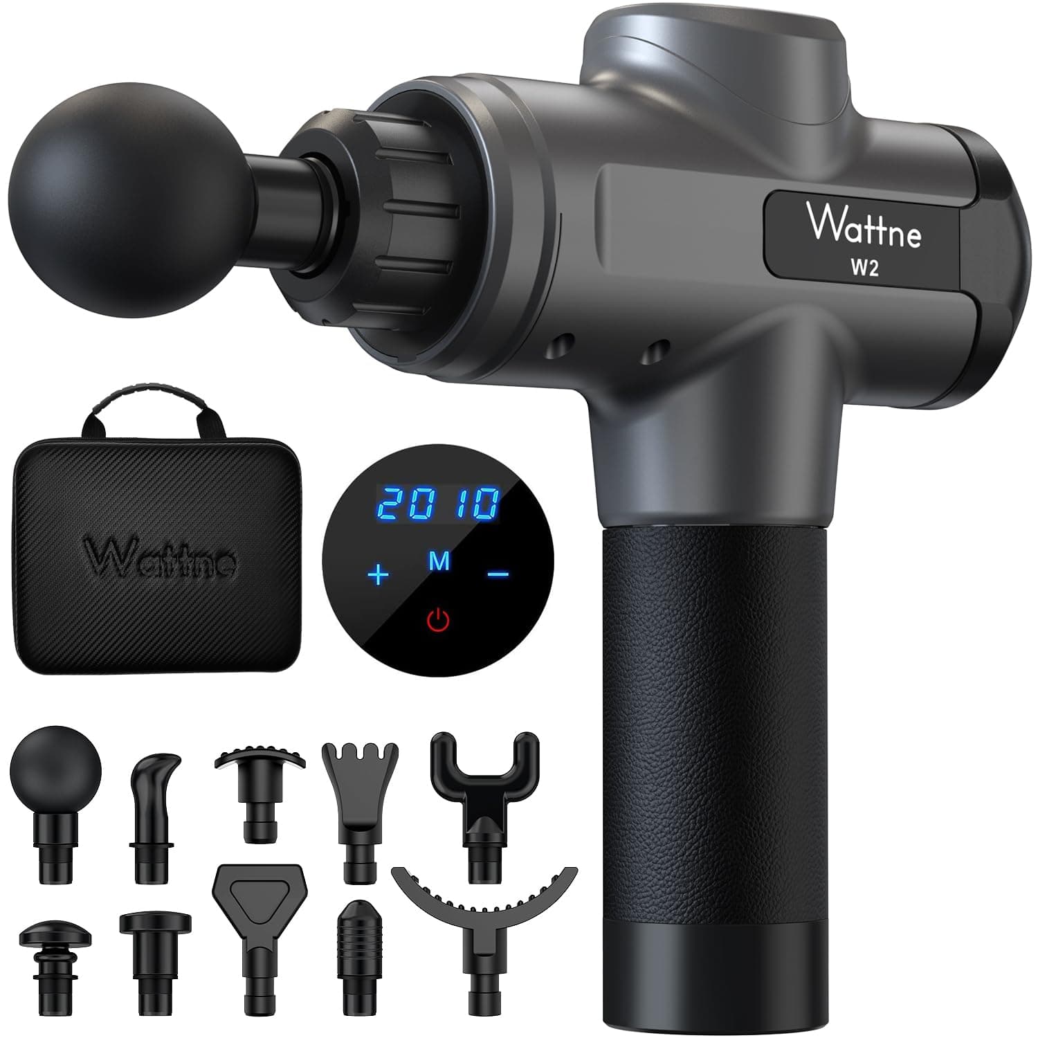 Wattne Muscle Massage Gun Deep Tissue Percussion Massager