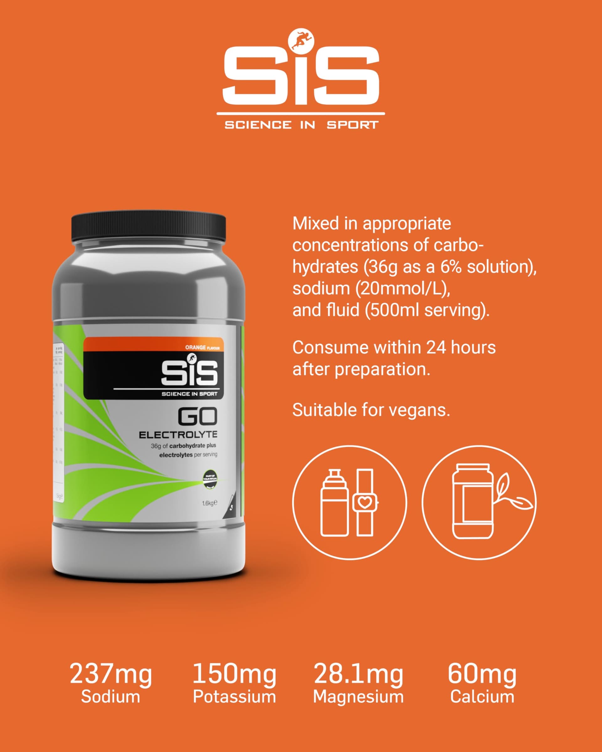 Science in Sport GO Electrolyte Powder Energy Drinks – Bild 4