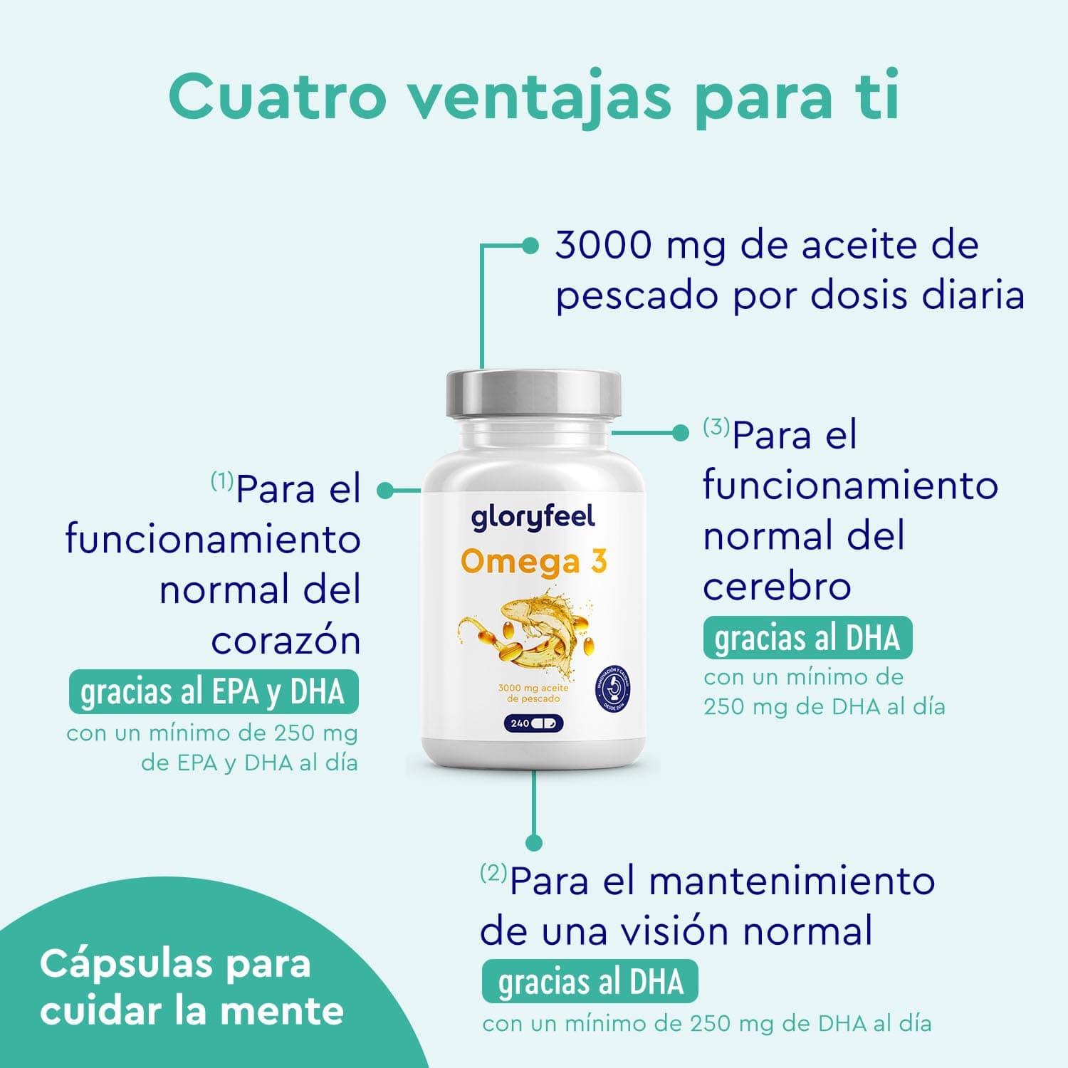 Gloryfeel Omega 3 G – Bild 3