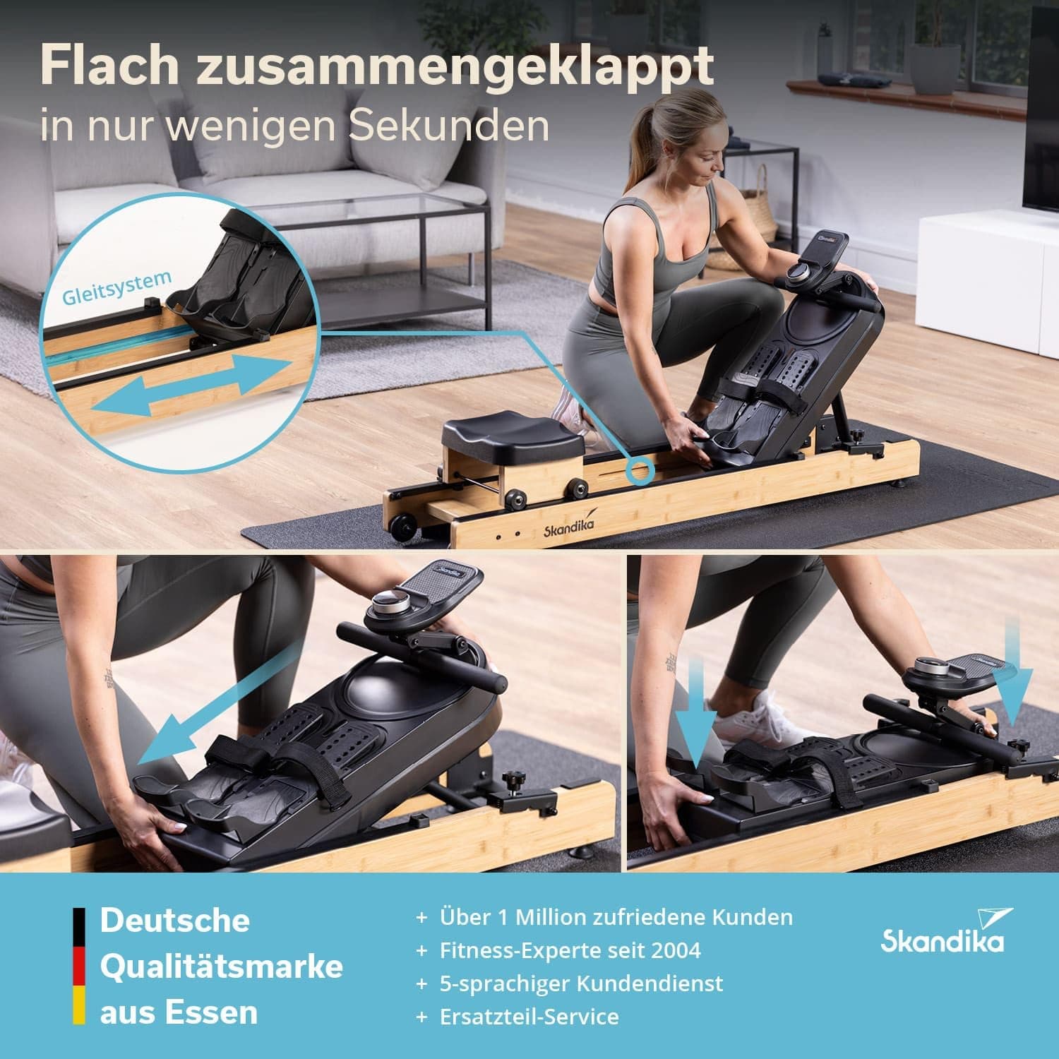 Skandika Rudergerät Rovek – Bild 6