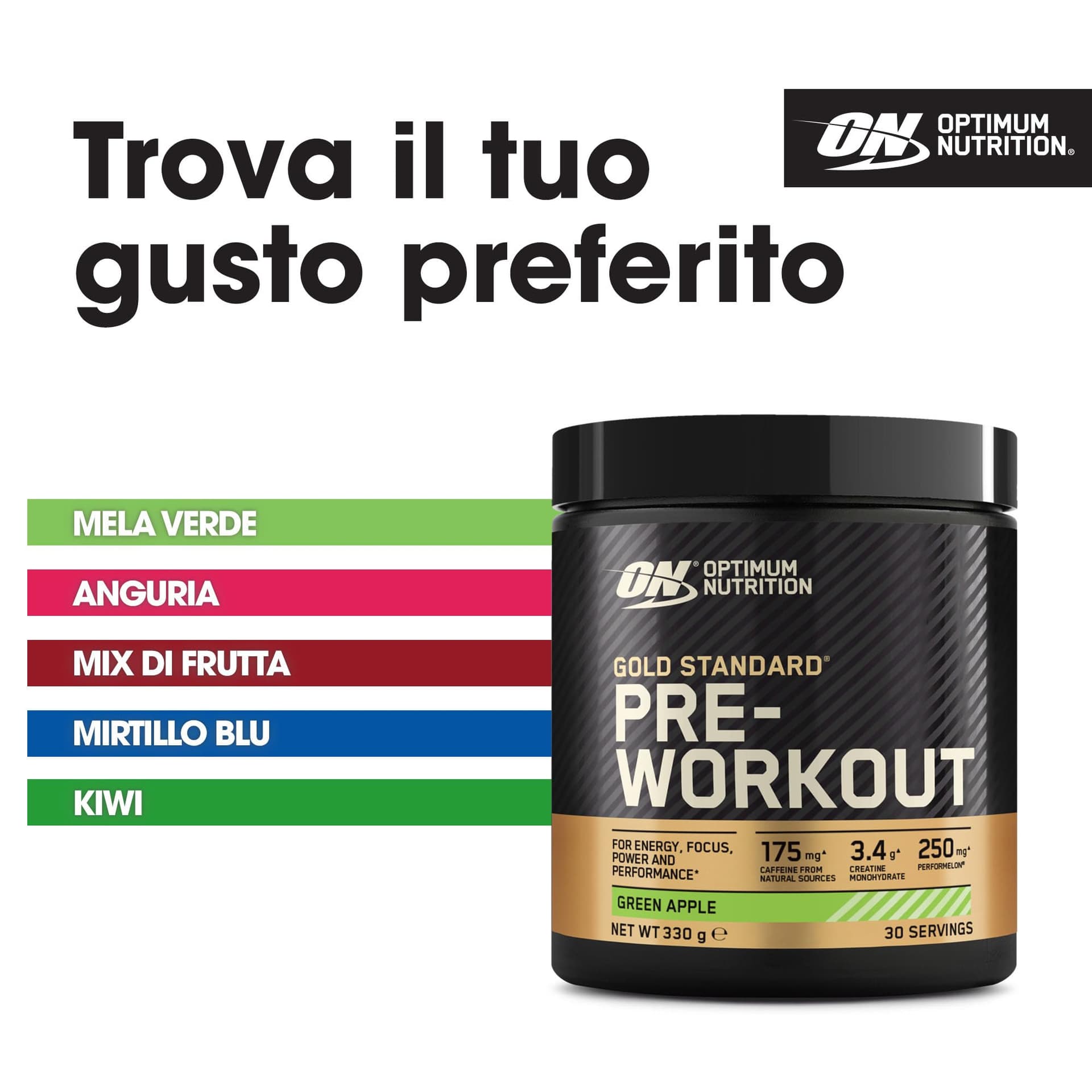 Optimum Nutrition Gold Standard Pre-Entreno en Polvo – Bild 5