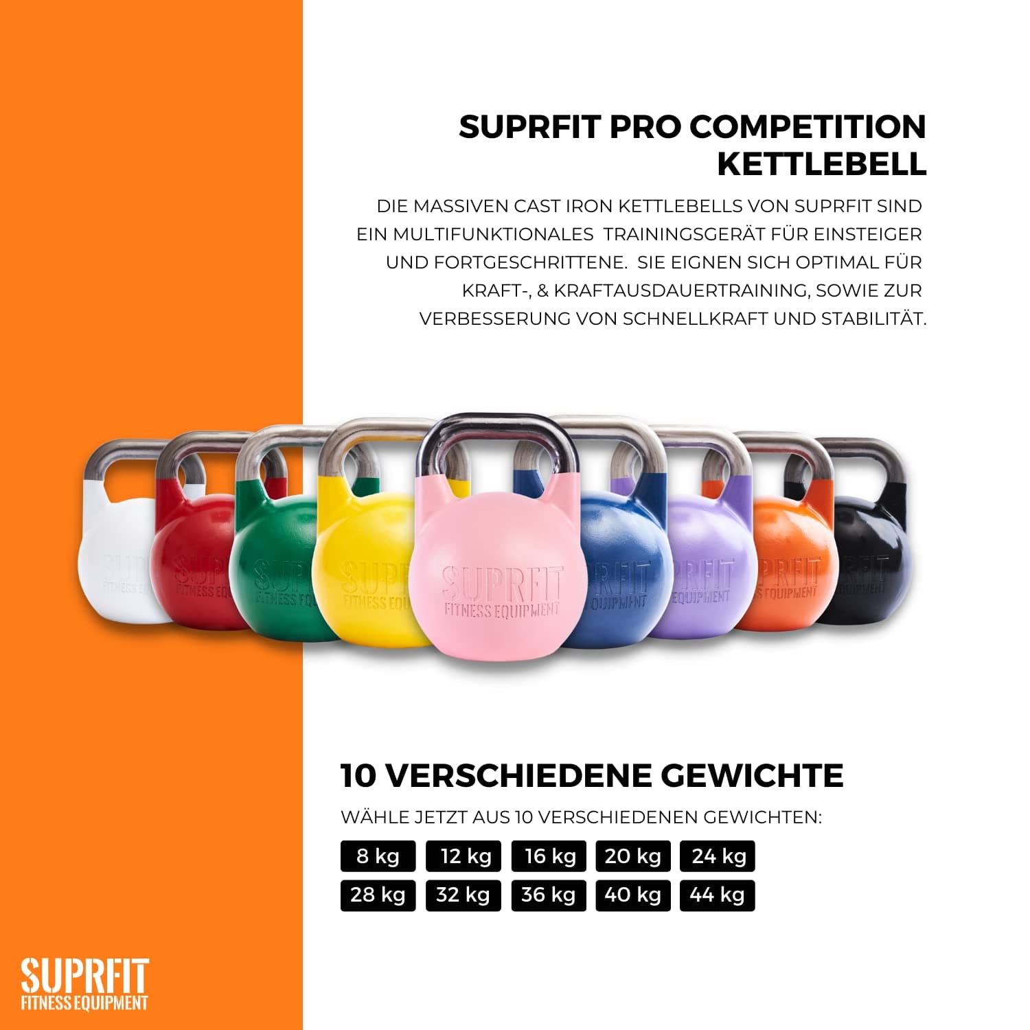 SUPRFIT Pro SUPRFIT – Pro Competition Kettlebells 24 kg – Bild 8