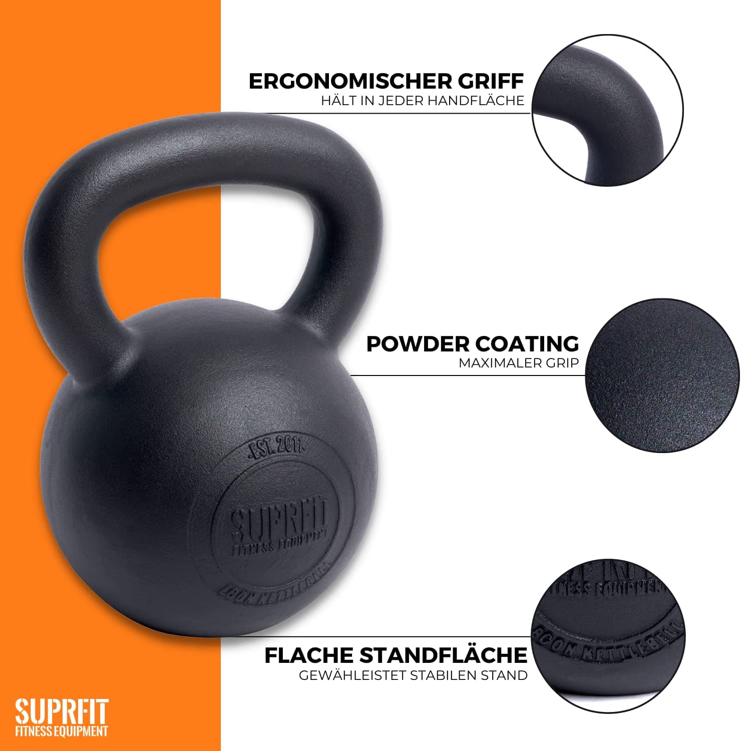 SF SUPRFIT SUPRFIT - Econ Professional Kettlebell 24Kg – Bild 2