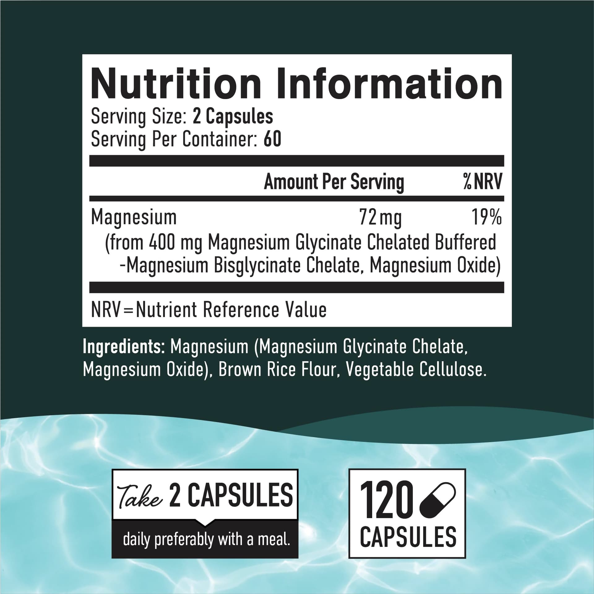 SMNutrition Magnesium Bisglycinate 400mg – Bild 5