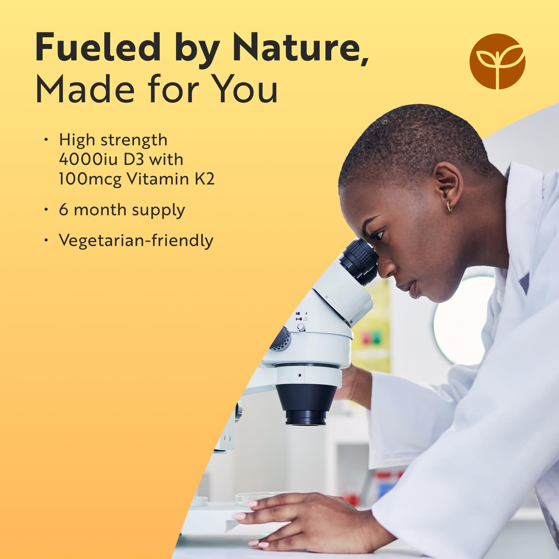 Nutravita Vitamin D3 4000 iu & Vitamin K2 100μg (MK7) – Bild 4