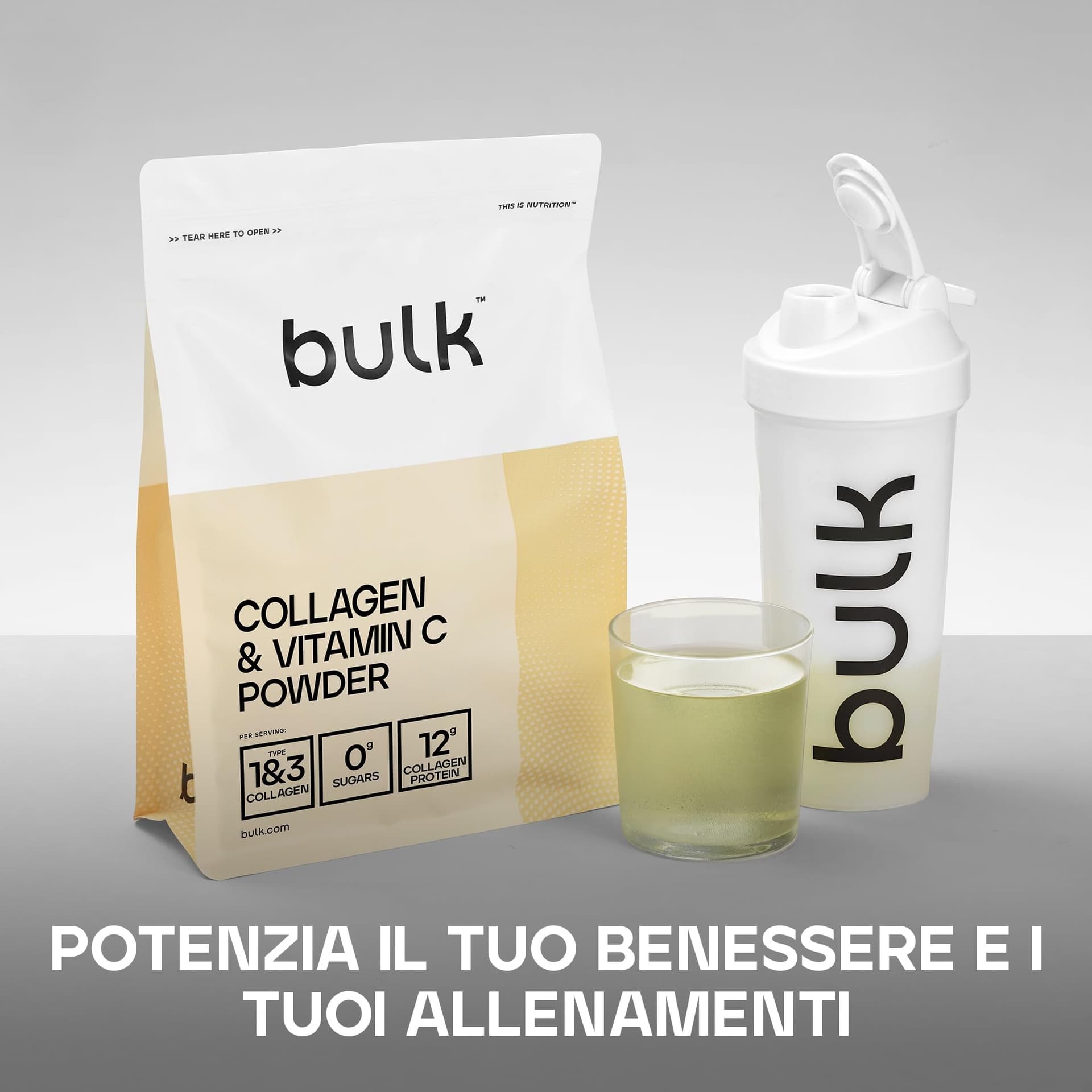 Bulk Collagen Powder with Peptides and Vitamin C – Bild 2