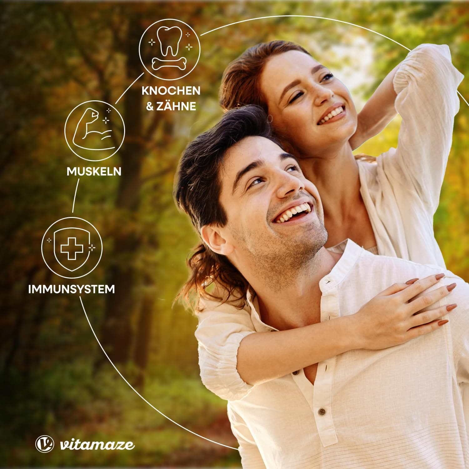 Vitamaze - amazing life Vitamin D3 K2 5000 IE mit Vitamin K2 MK7 All Trans Form, 2+ Jahre Vorrat, 180 Tabletten – Bild 4