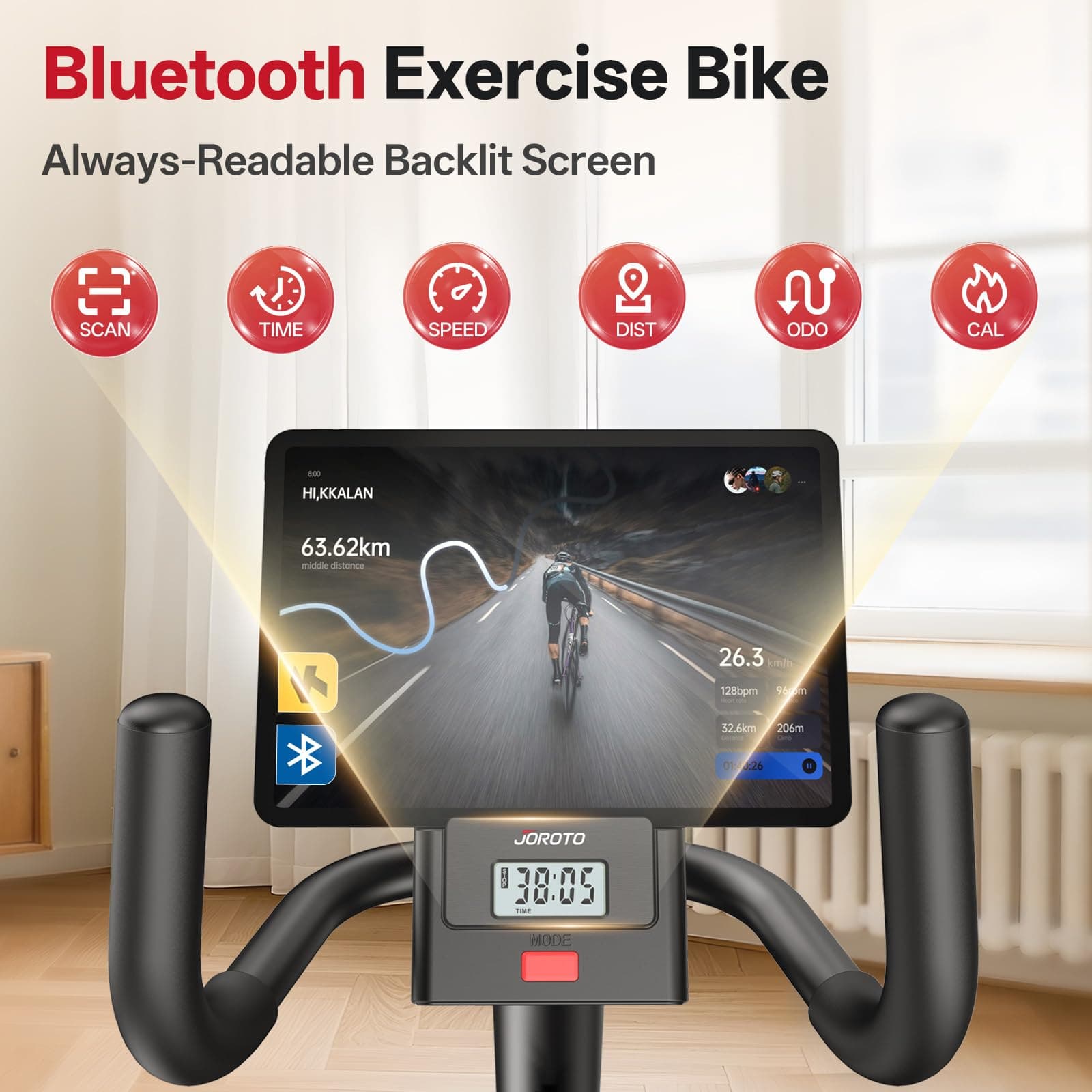 JOROTO JH30 Liegeergometer für Zuhause – Bild 8