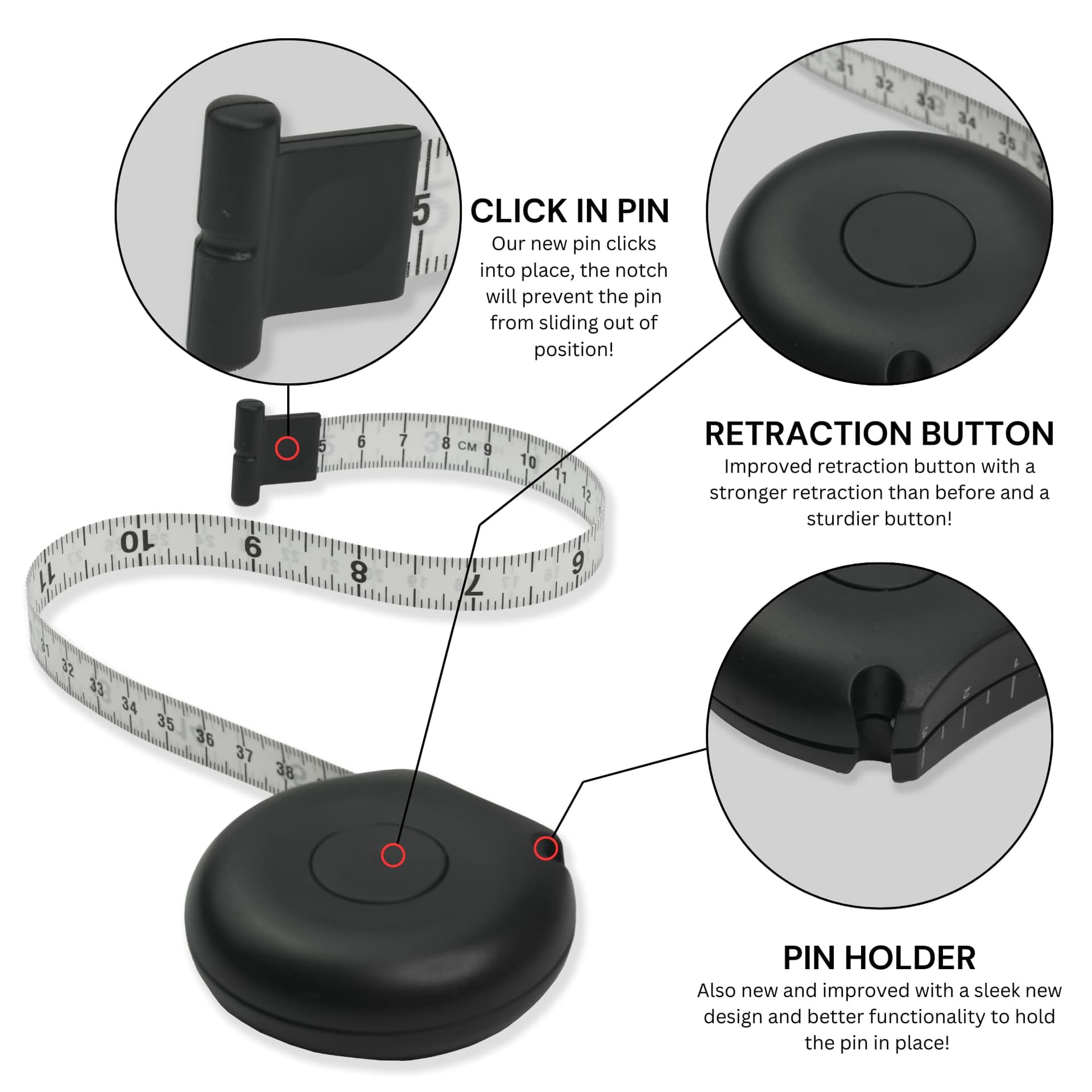 MeasureWiz Body Tape Measure – Bild 3