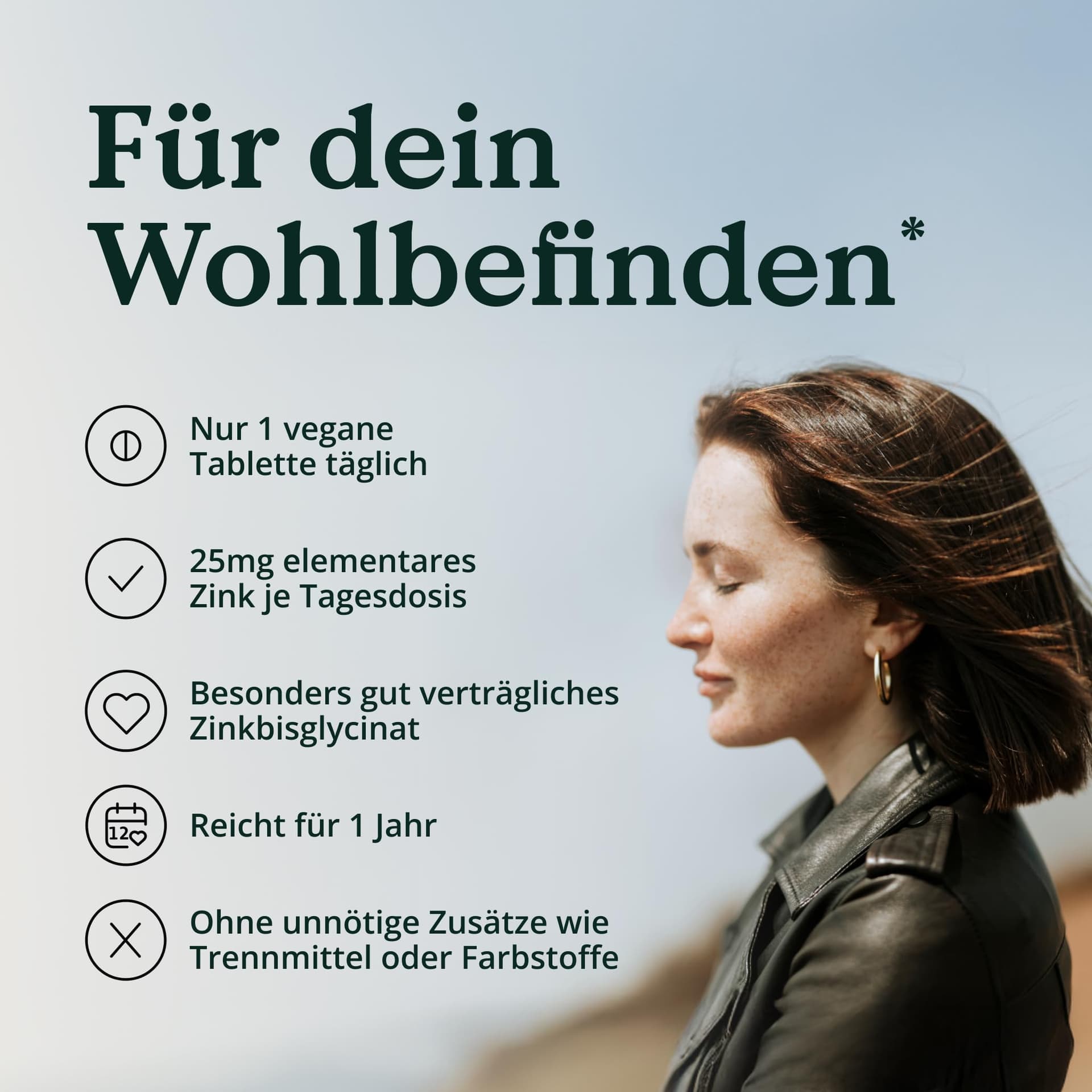Nature Love ® Zink - 365 Tabletten – Bild 6