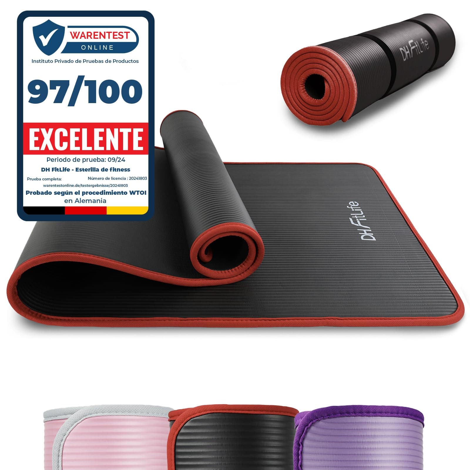 DH FitLife Esterilla de entrenamiento