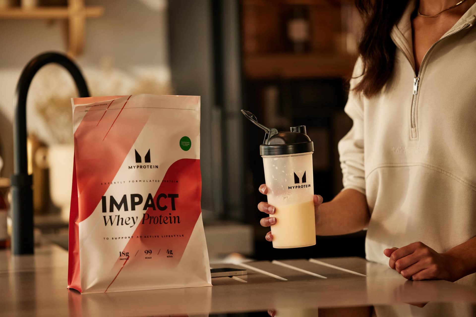 Myprotein Impact Proteína de suero en polvo – Bild 3
