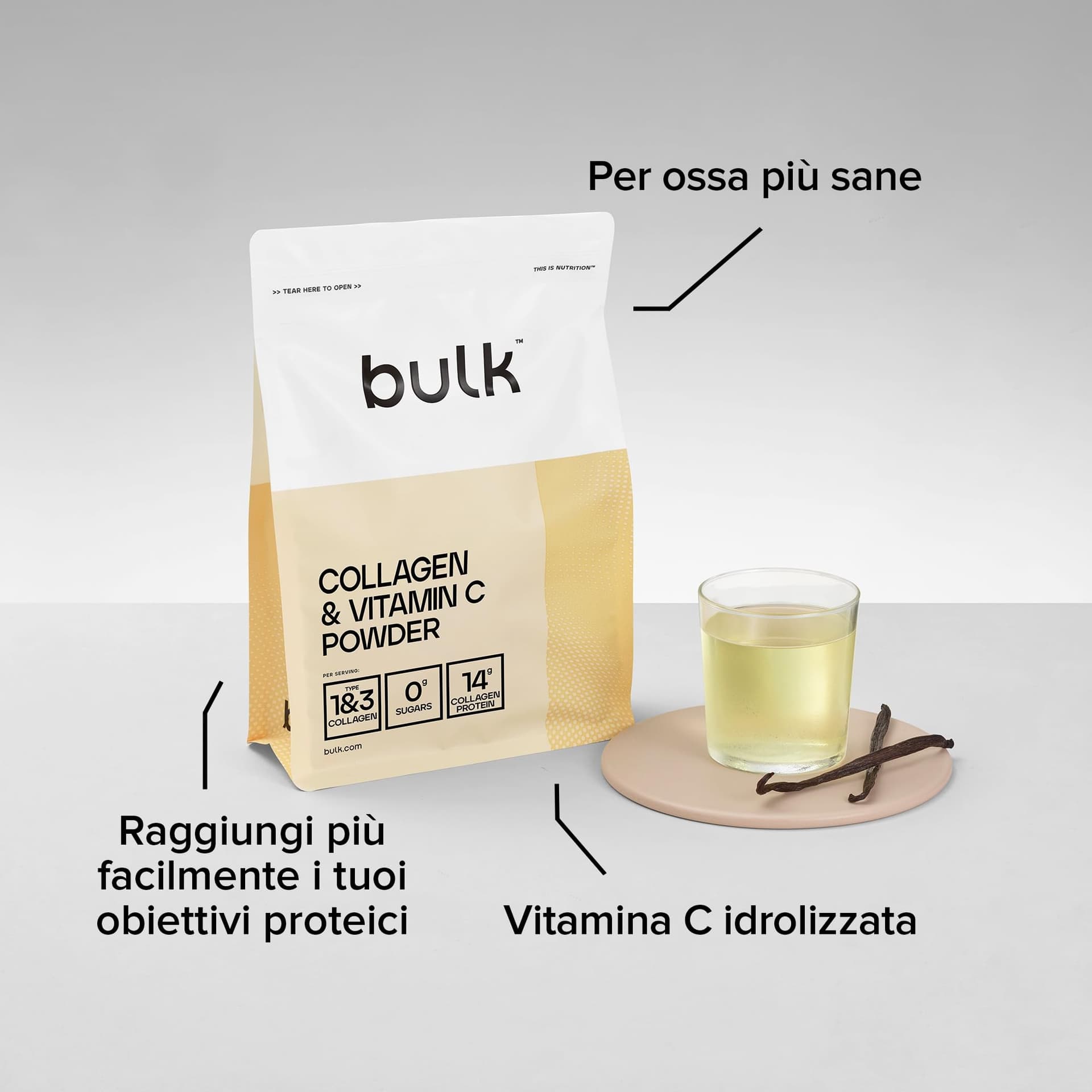 Bulk Collagen Powder with Peptides and Vitamin C – Bild 5