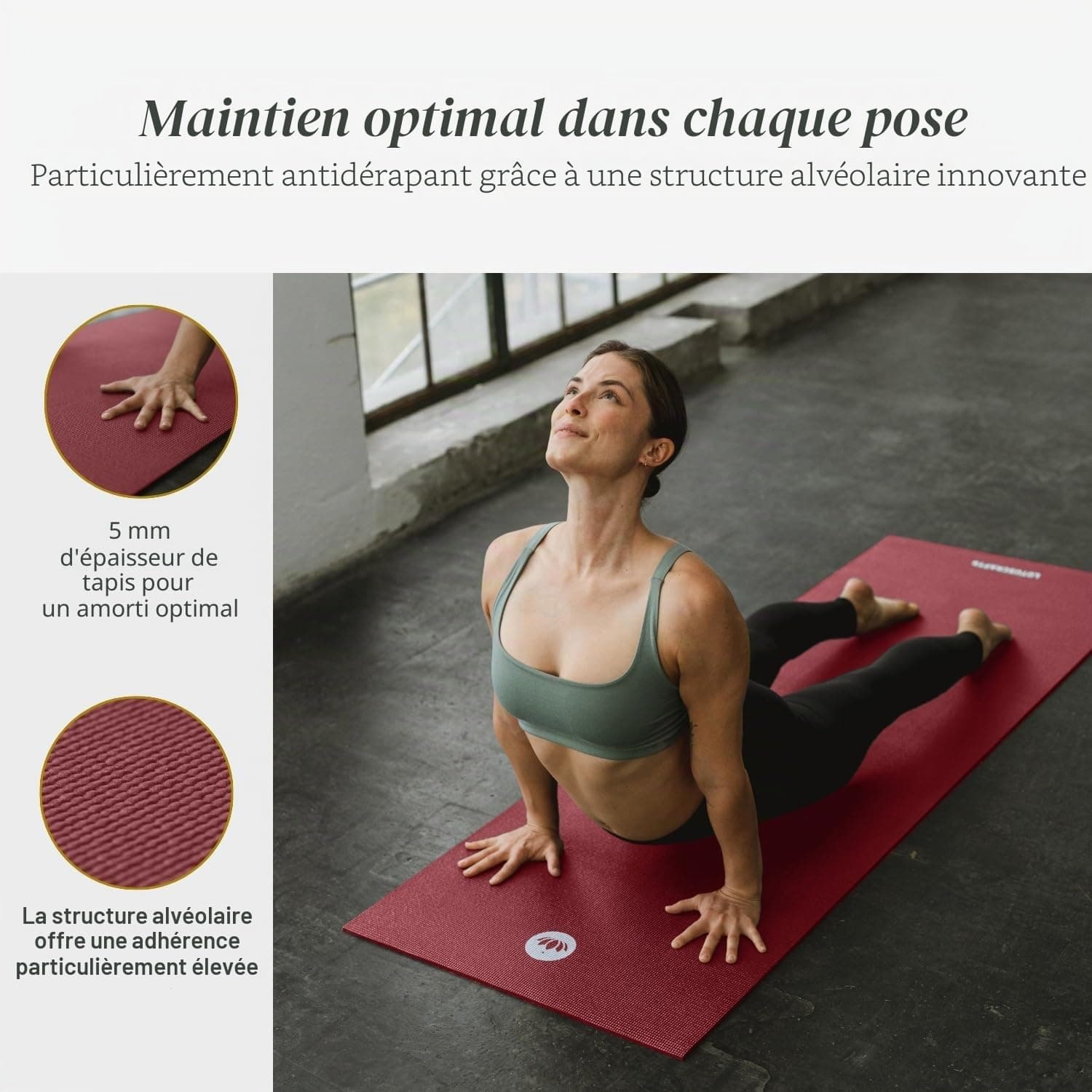 Lotuscrafts Tapis de yoga antidérapant – Bild 2