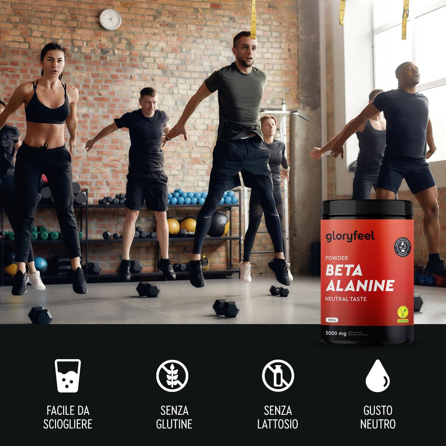 gloryfeel Beta Alanin Pulver 1000g – Bild 5