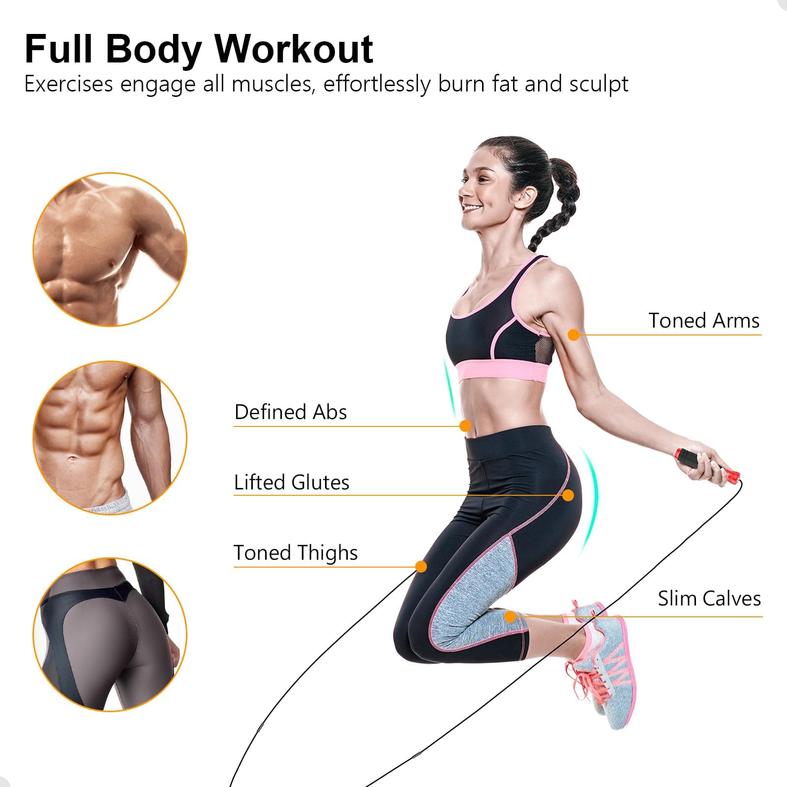 Gritin Cuerda de Saltar Velocidad – Bild 8