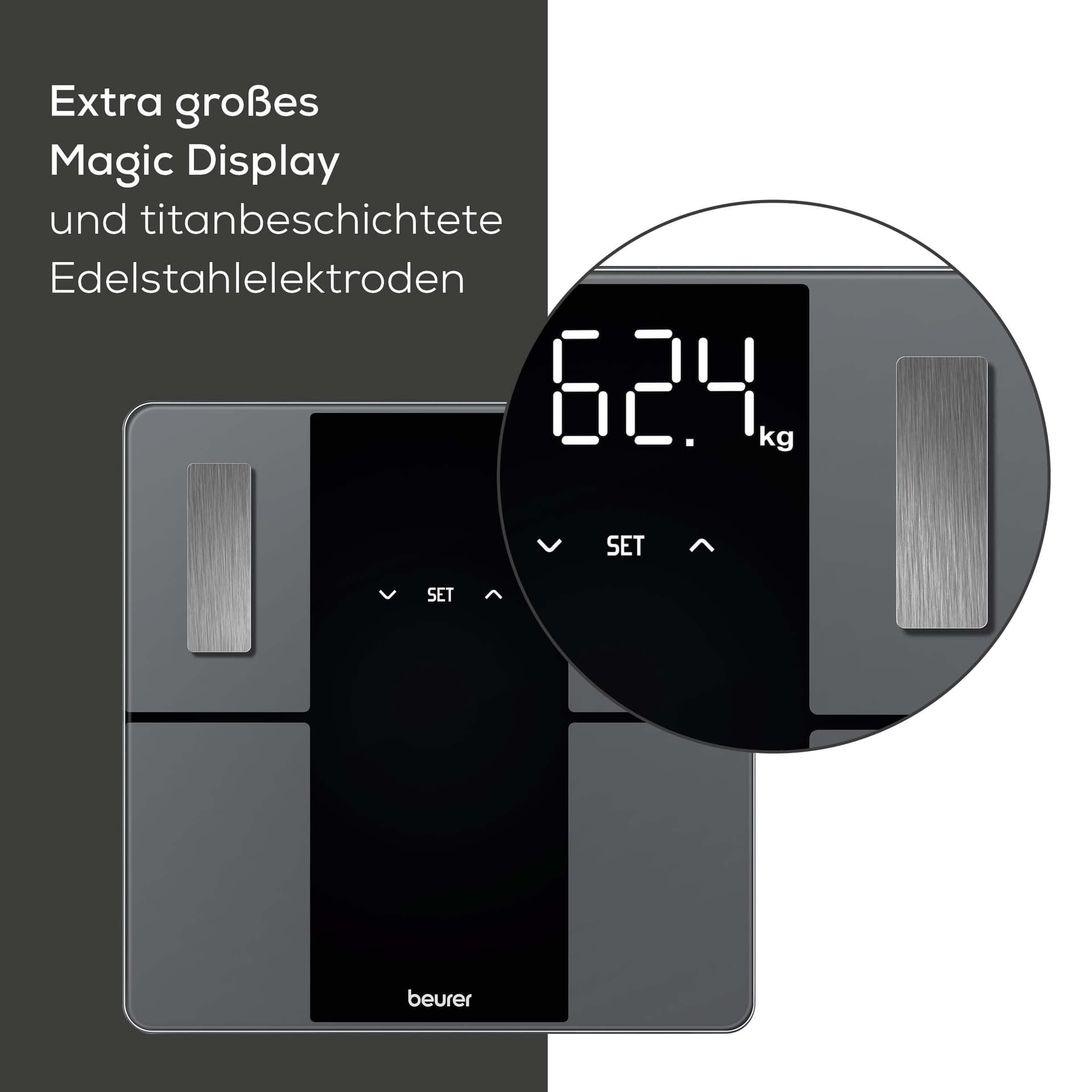 Beurer BF 500 Personenwaage mit Bluetooth & App – Bild 5