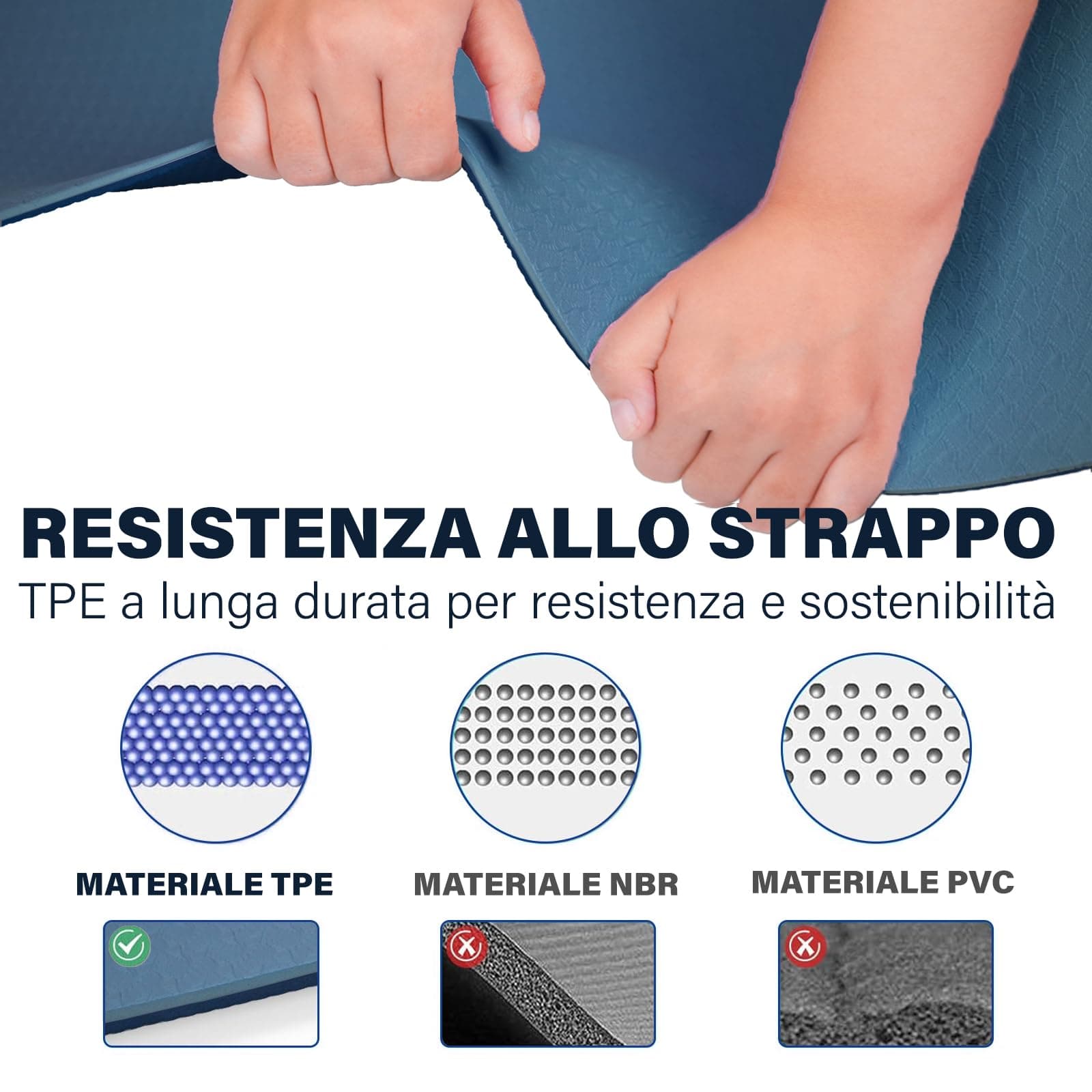 m MU Tappetino Yoga in TPE Ecologico – Bild 6