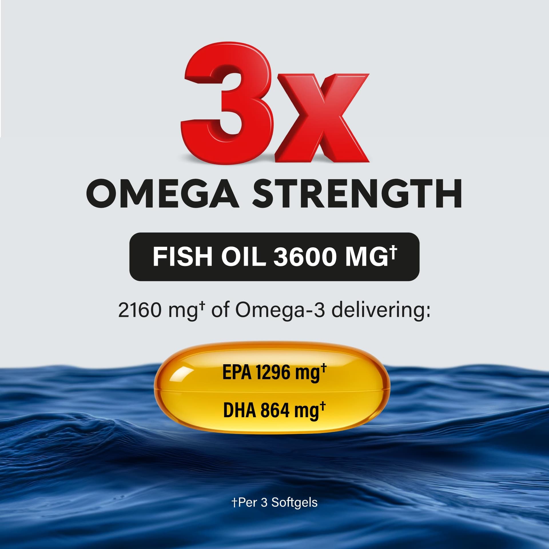 NUTRAHARMONY Omega 3 Fish Oil 3600 mg – Bild 8