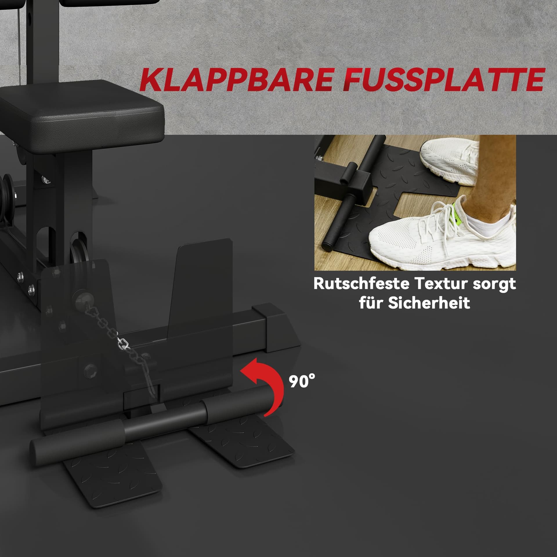 SPORTNOW Kraftstation für Zuhause multifunktionale – Bild 6