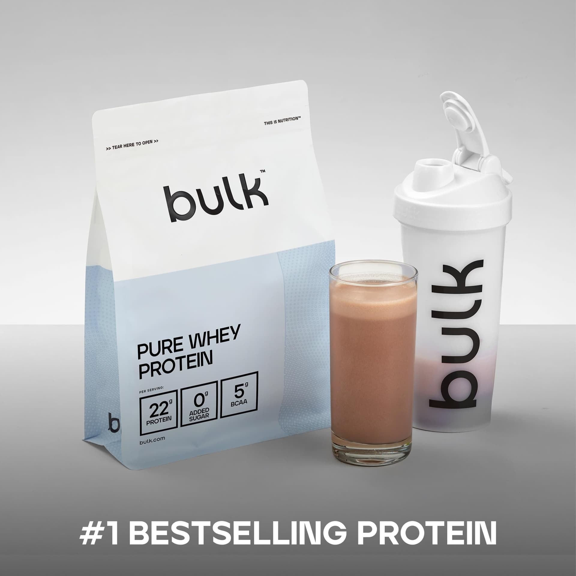 Bulk Pure Whey Protein Powder,Chocolate,22g – Bild 2