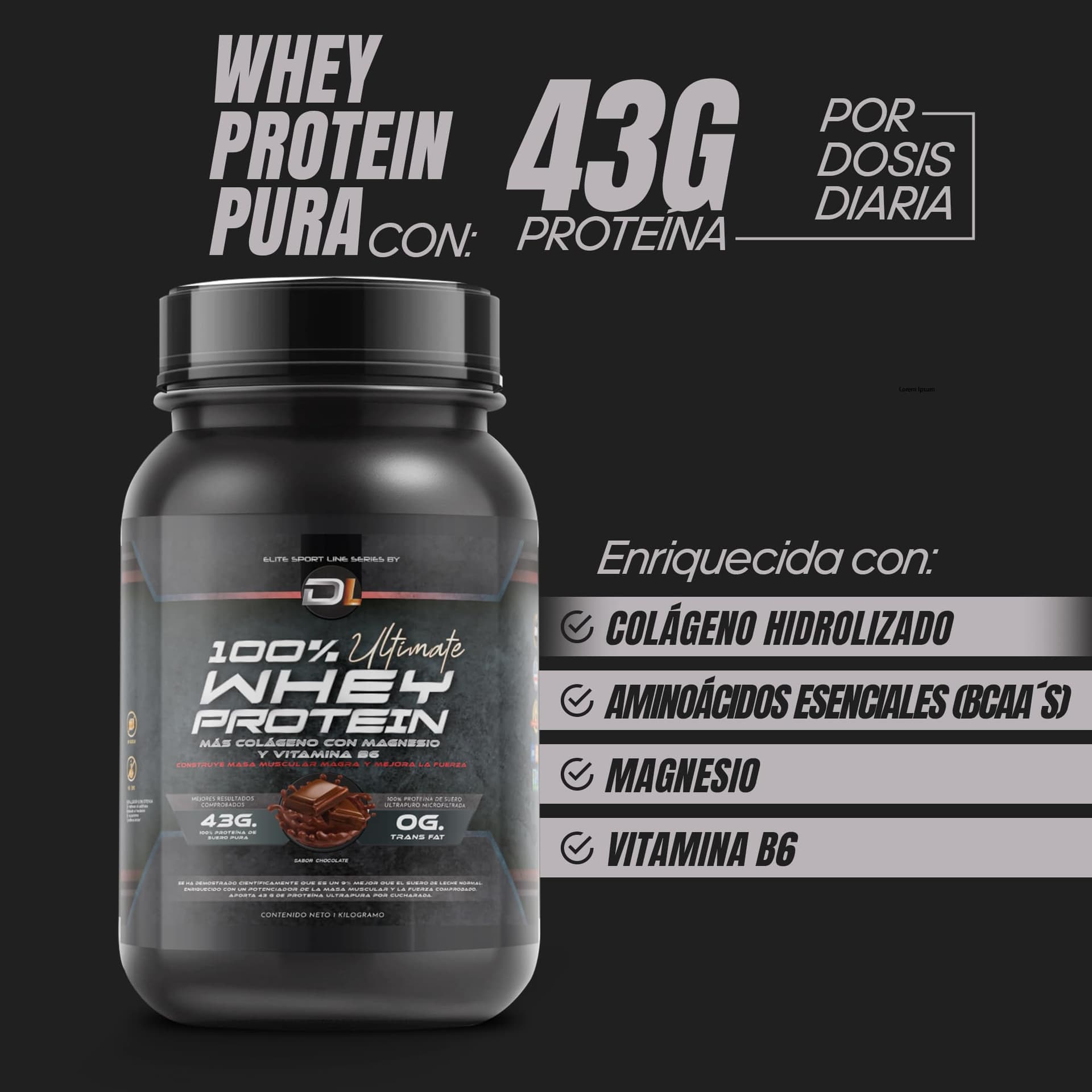 Healthy Fusion Whey Protein – Bild 2