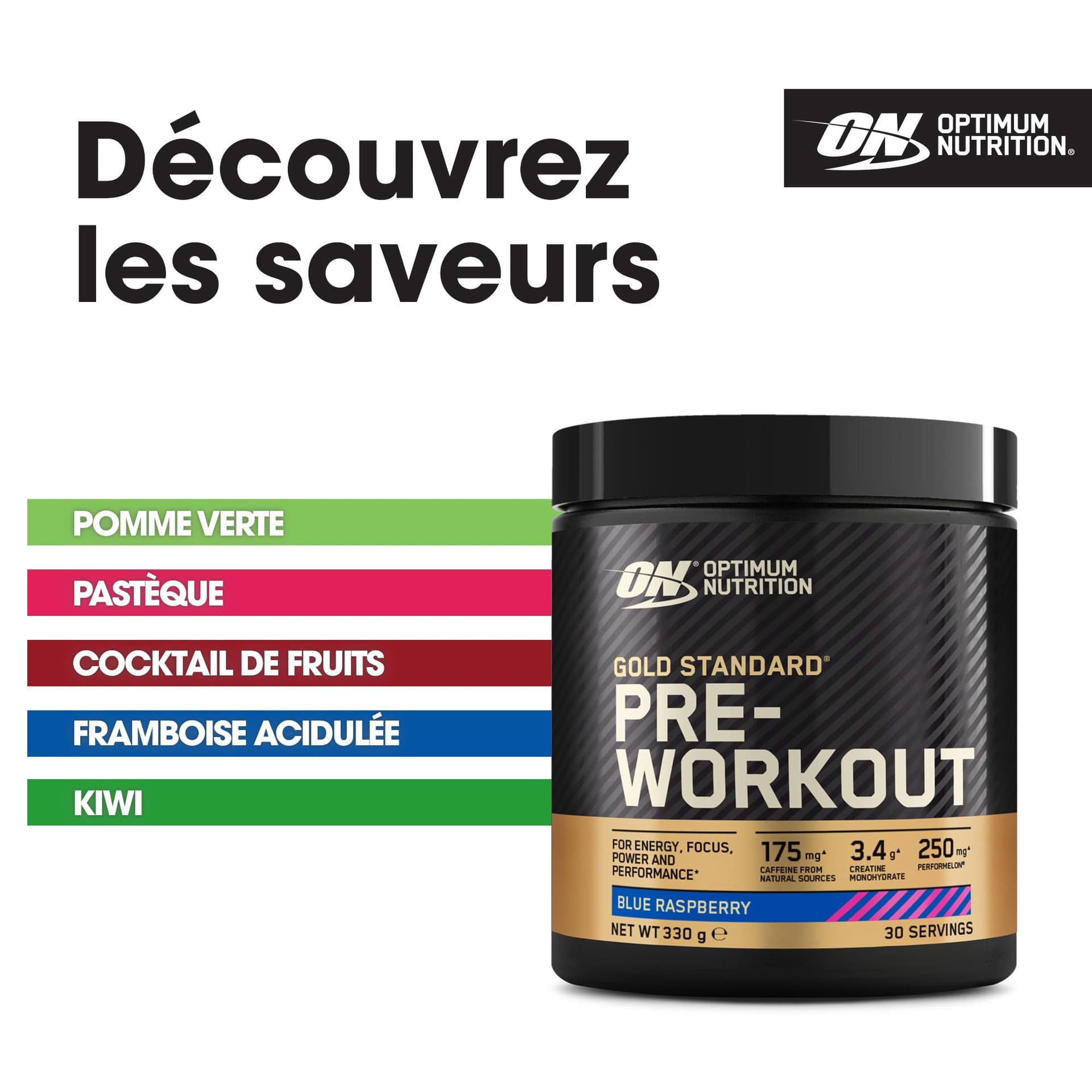 Optimum Nutrition Gold Standard Pre Workout Powder – Bild 5
