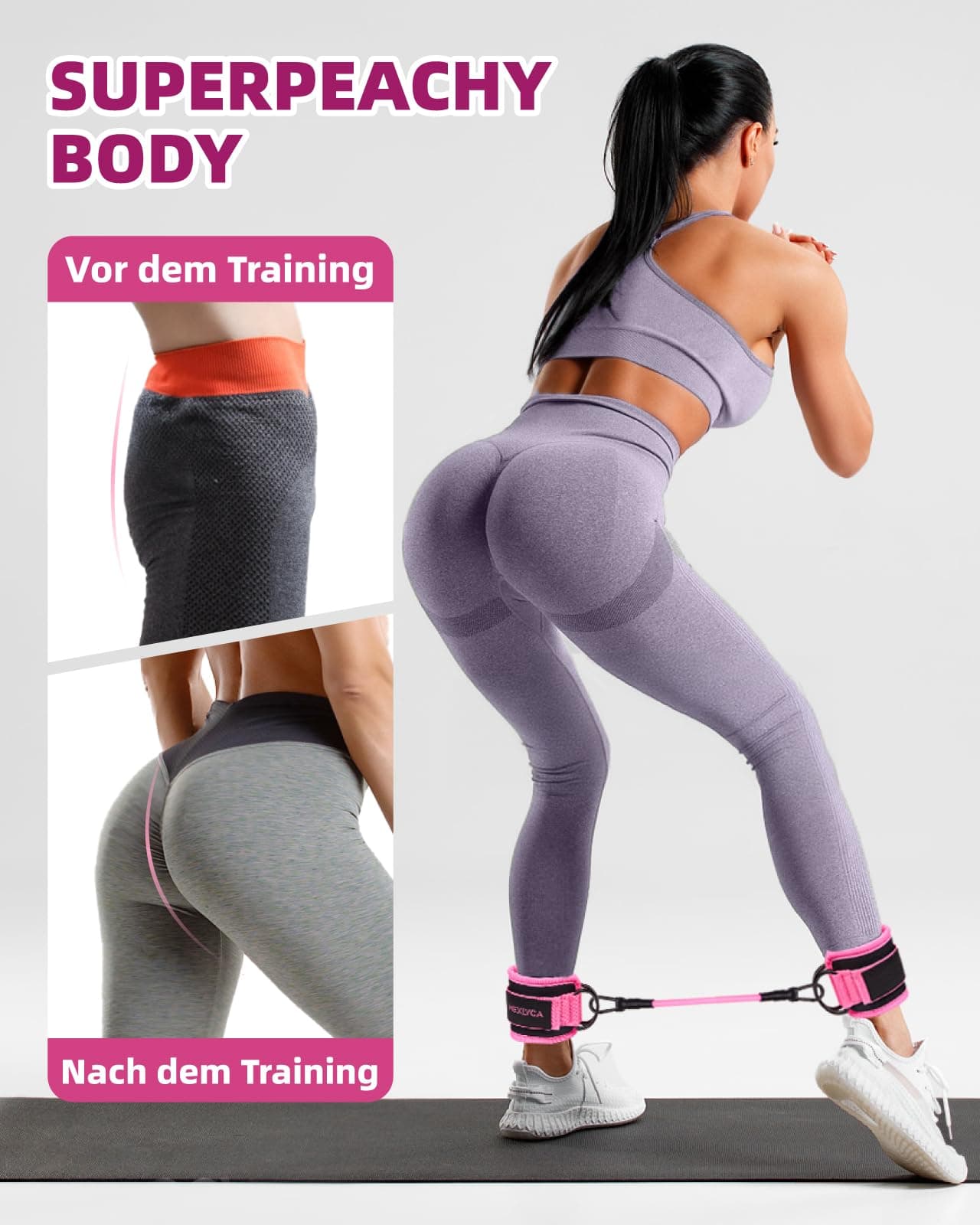 Mexlyca Set di Elastici Fitness, 12 Pezzi – Bild 6