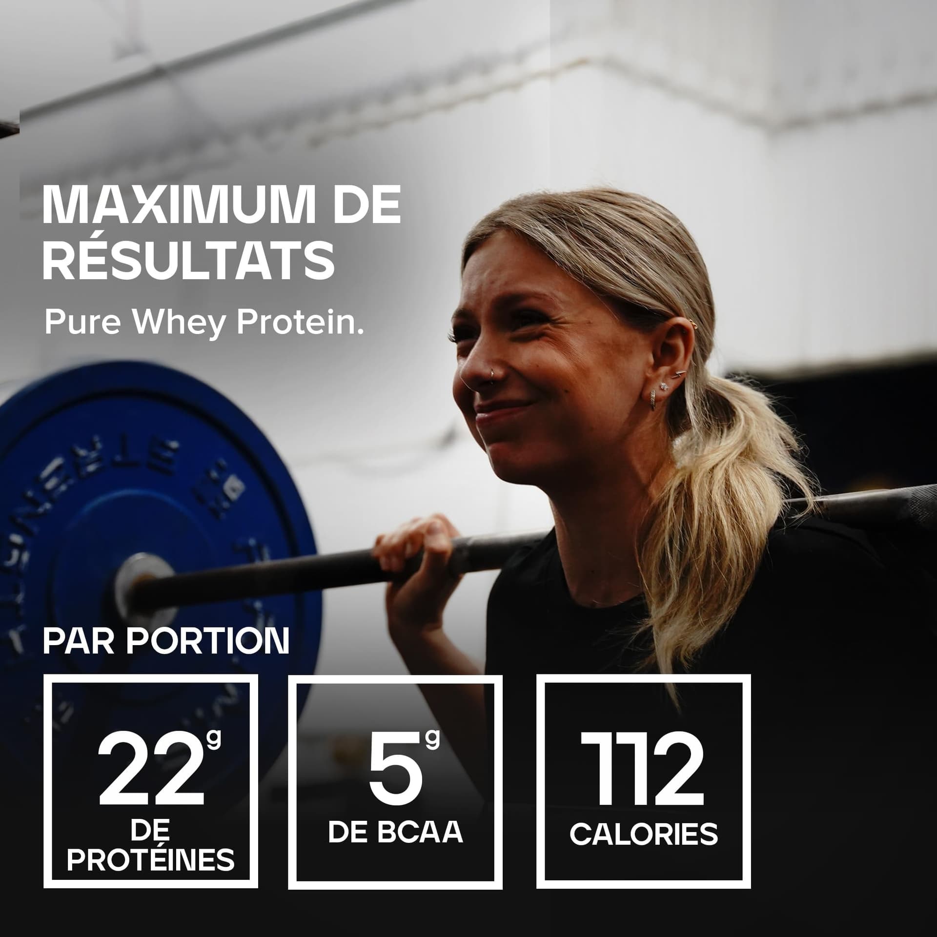 Bulk Pure Whey Protéine en Poudre, Chocolat, 22g – Bild 2
