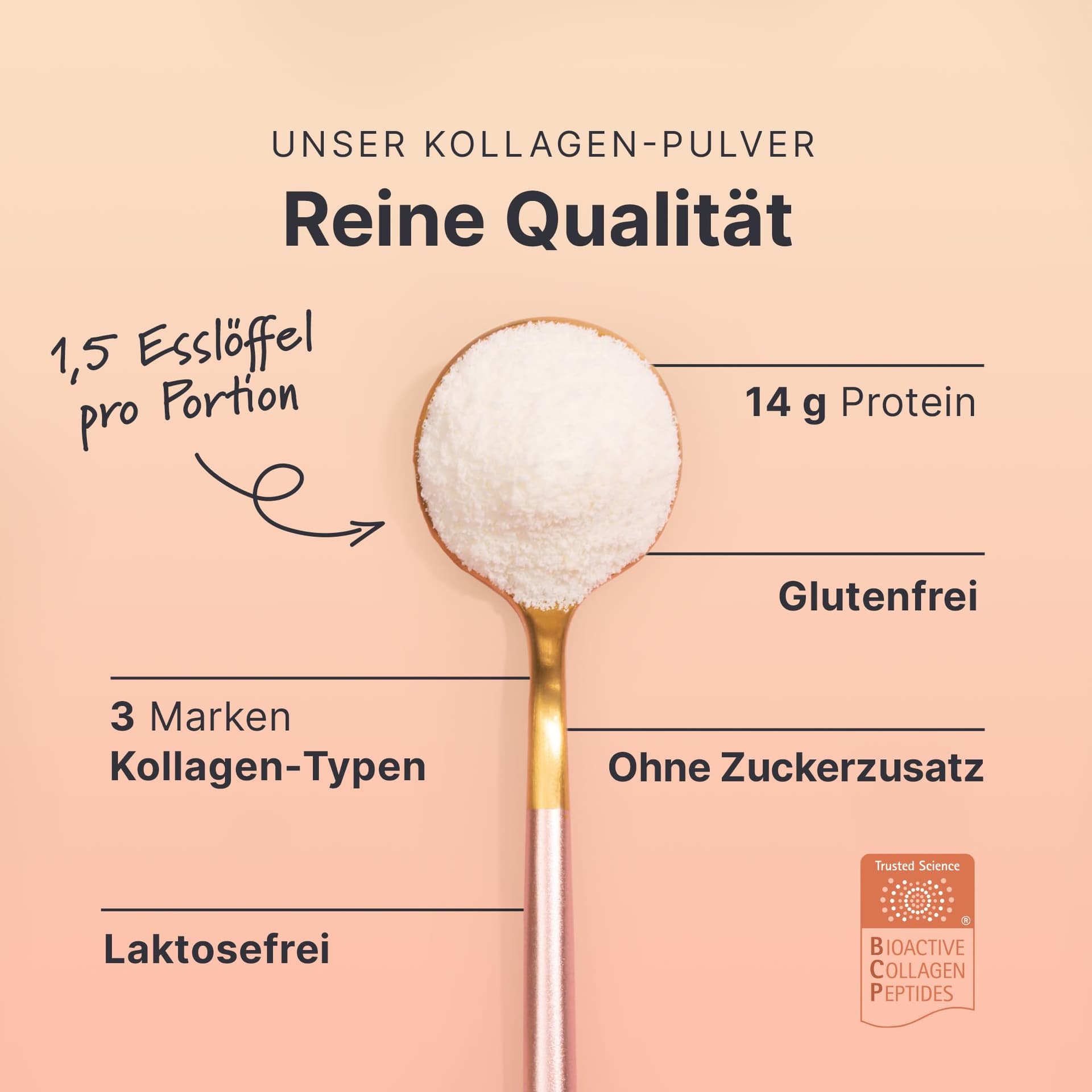 Sheko Premium Kollagen Pulver 450g – Bild 4