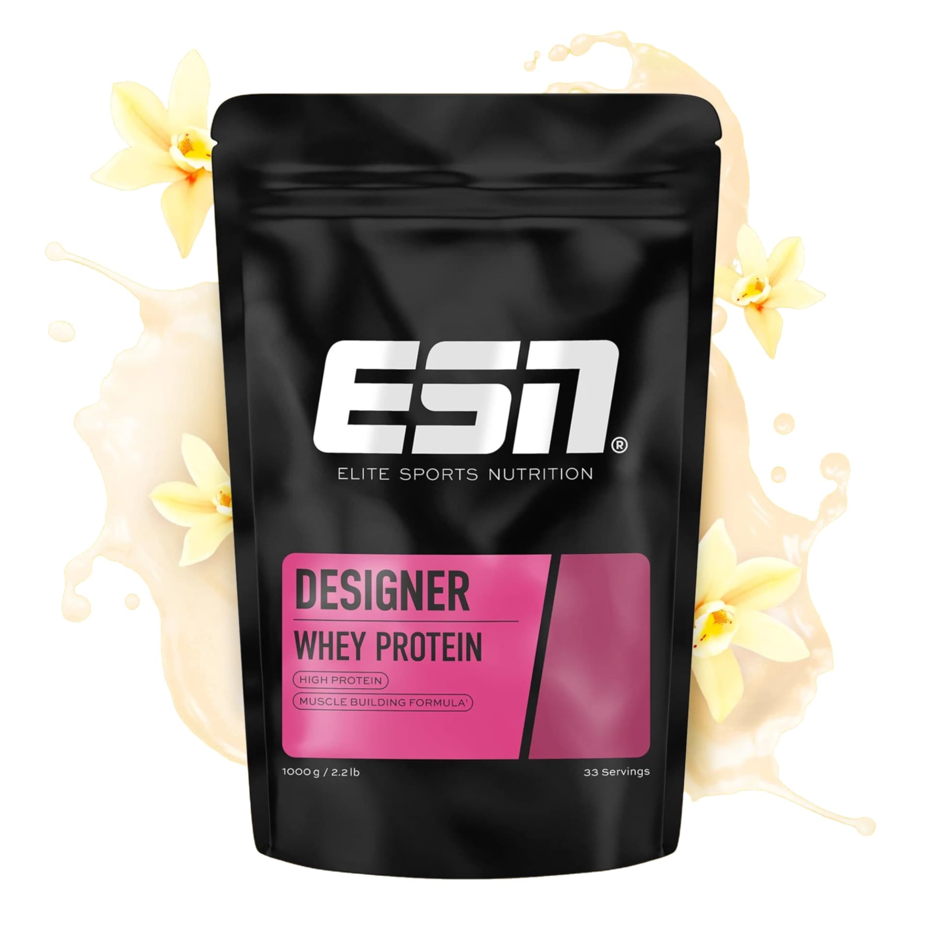 ESN ESN Designer Whey Protein Pulver, Vanilla, 1 kg