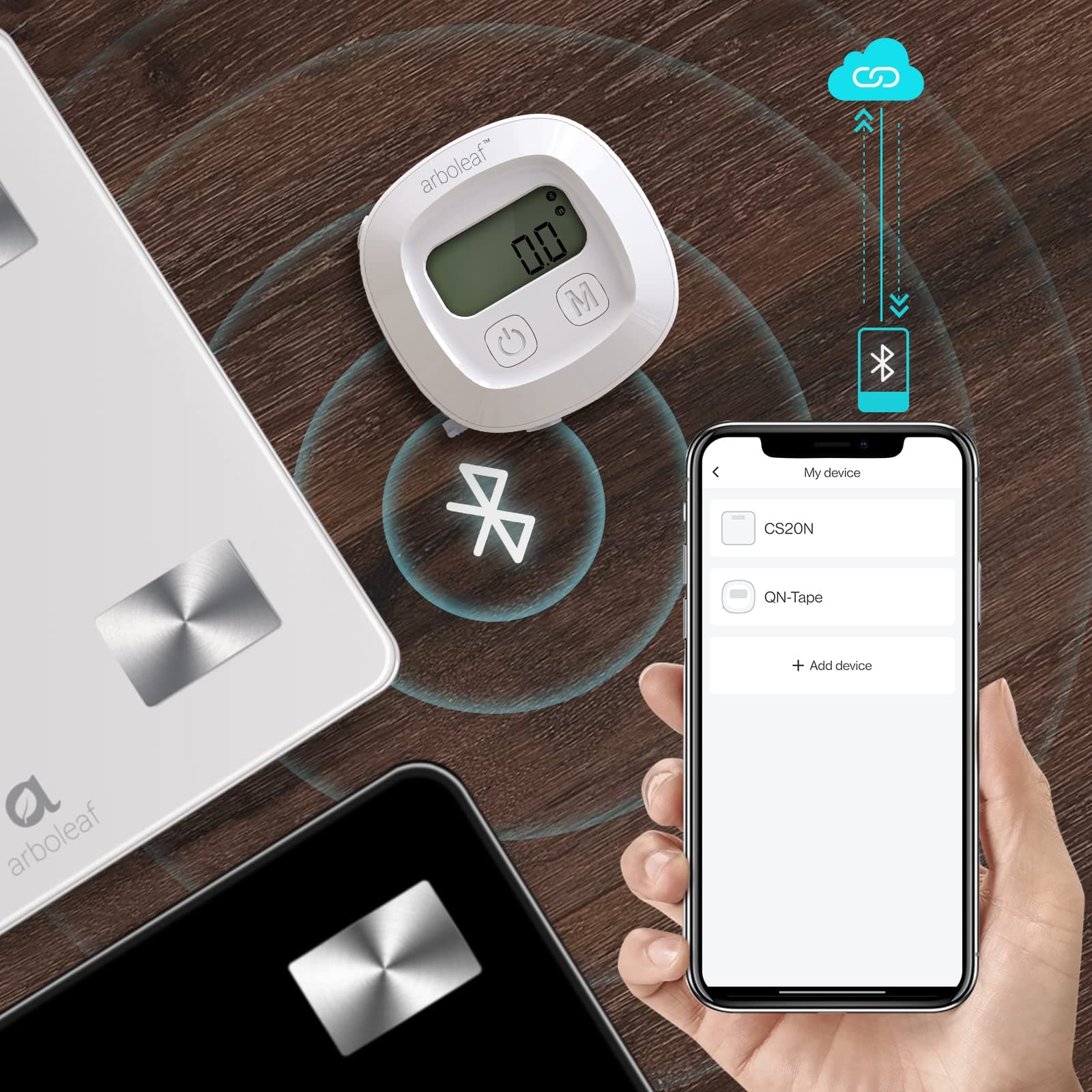 arboleaf Body Tape Measure with Smart App – Bild 7