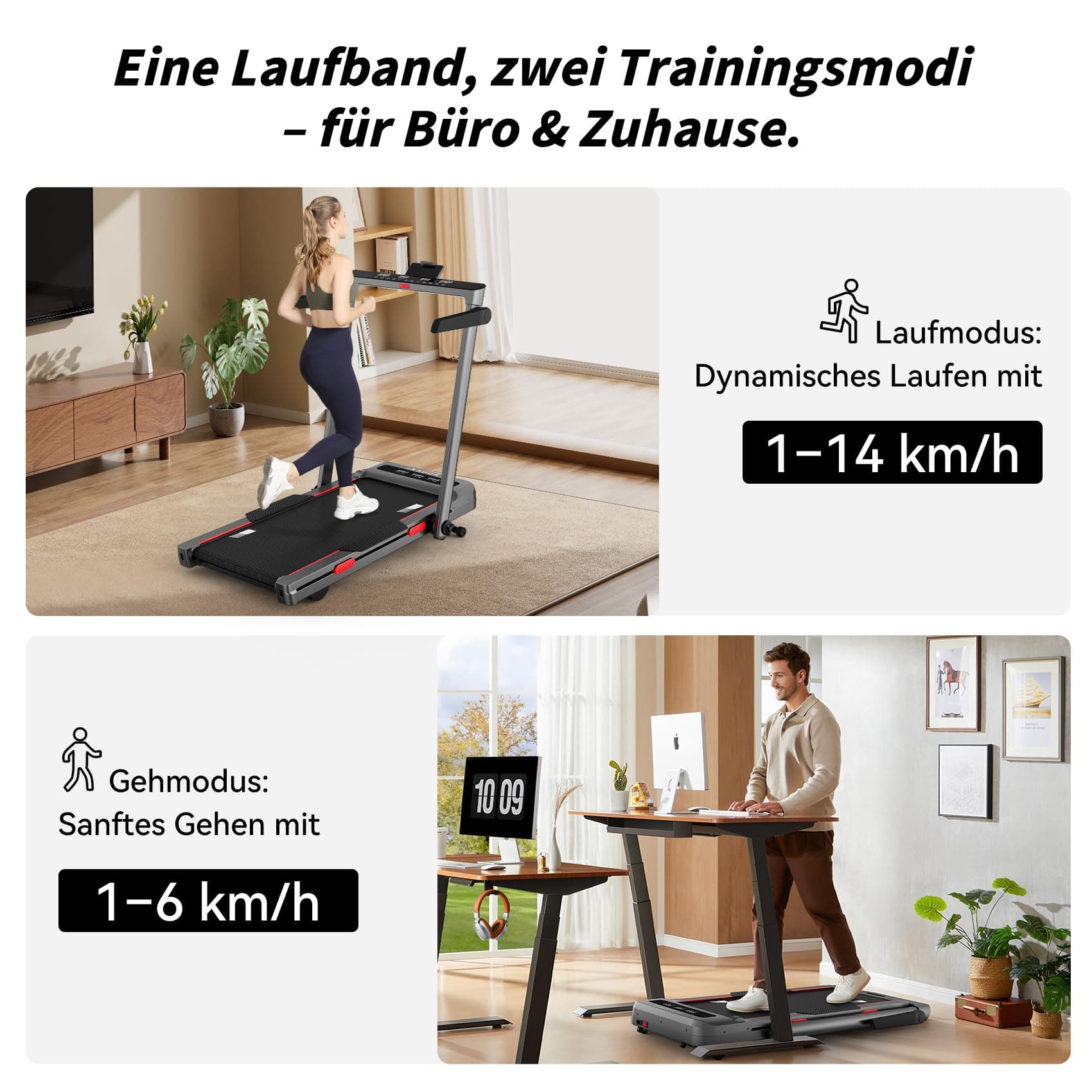 JASPORT GL3H Laufband mit 12° Steigung – Bild 2
