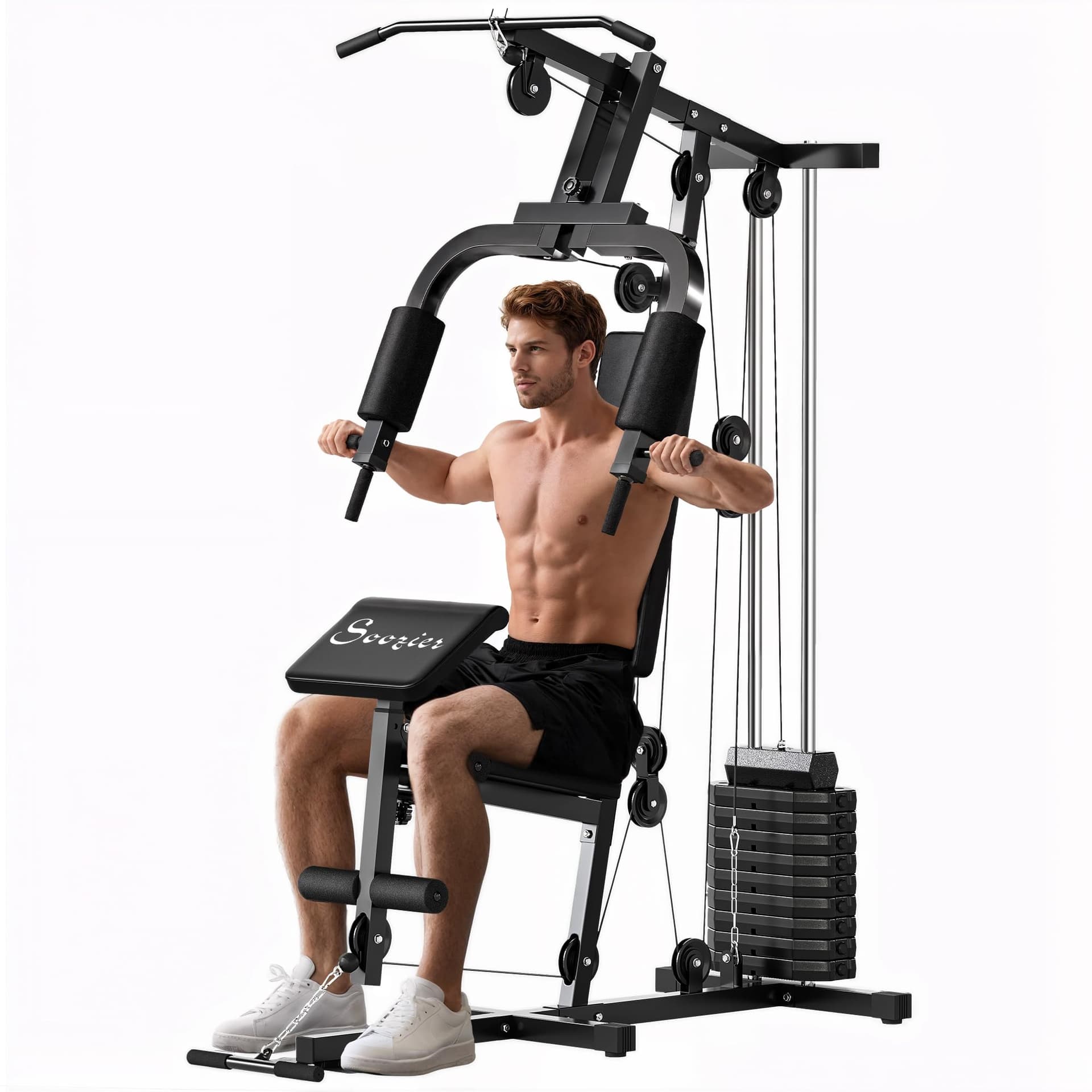 Soozier Home Gym Equipment Weight Training Machine