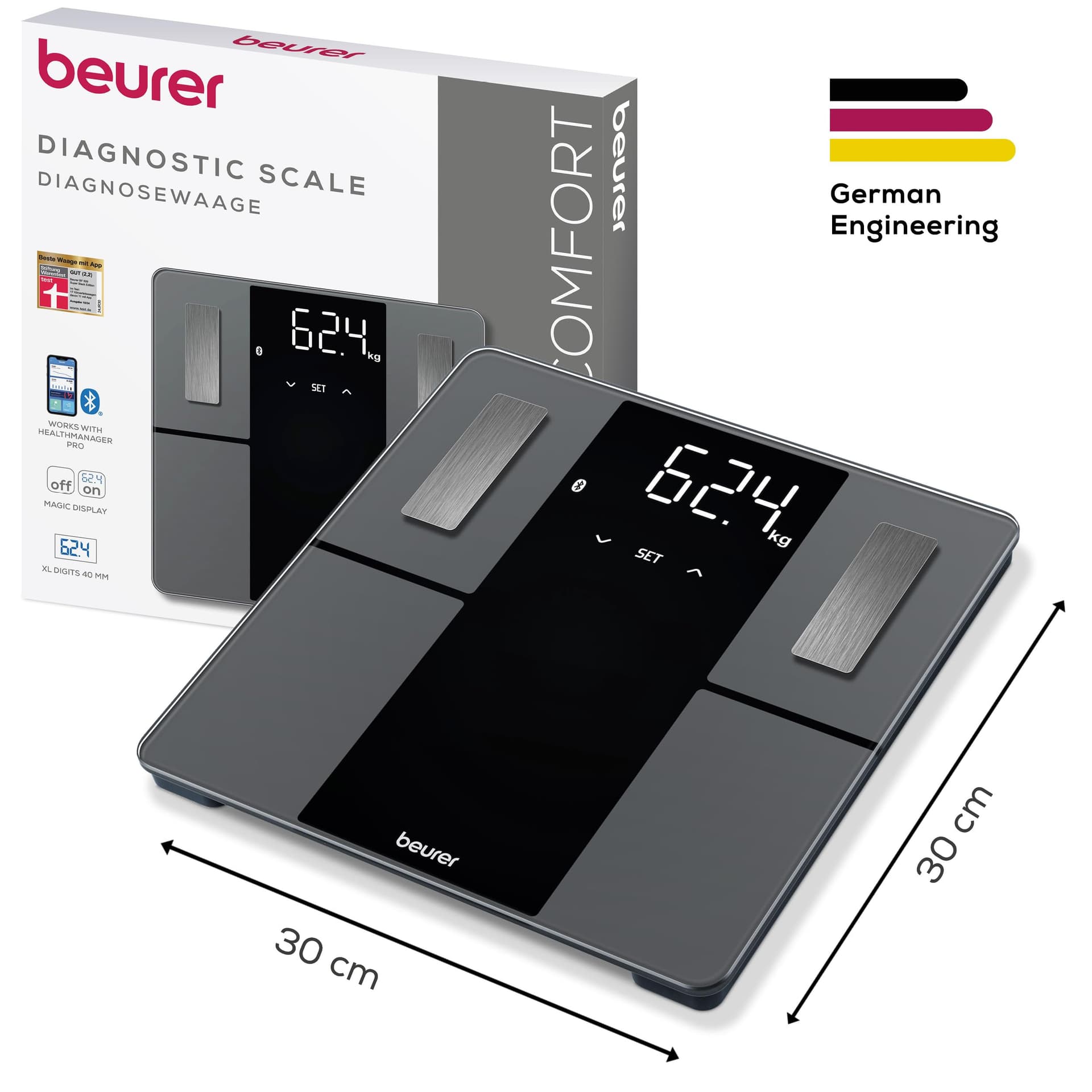 Beurer BF 500 Personenwaage mit Bluetooth & App – Bild 6