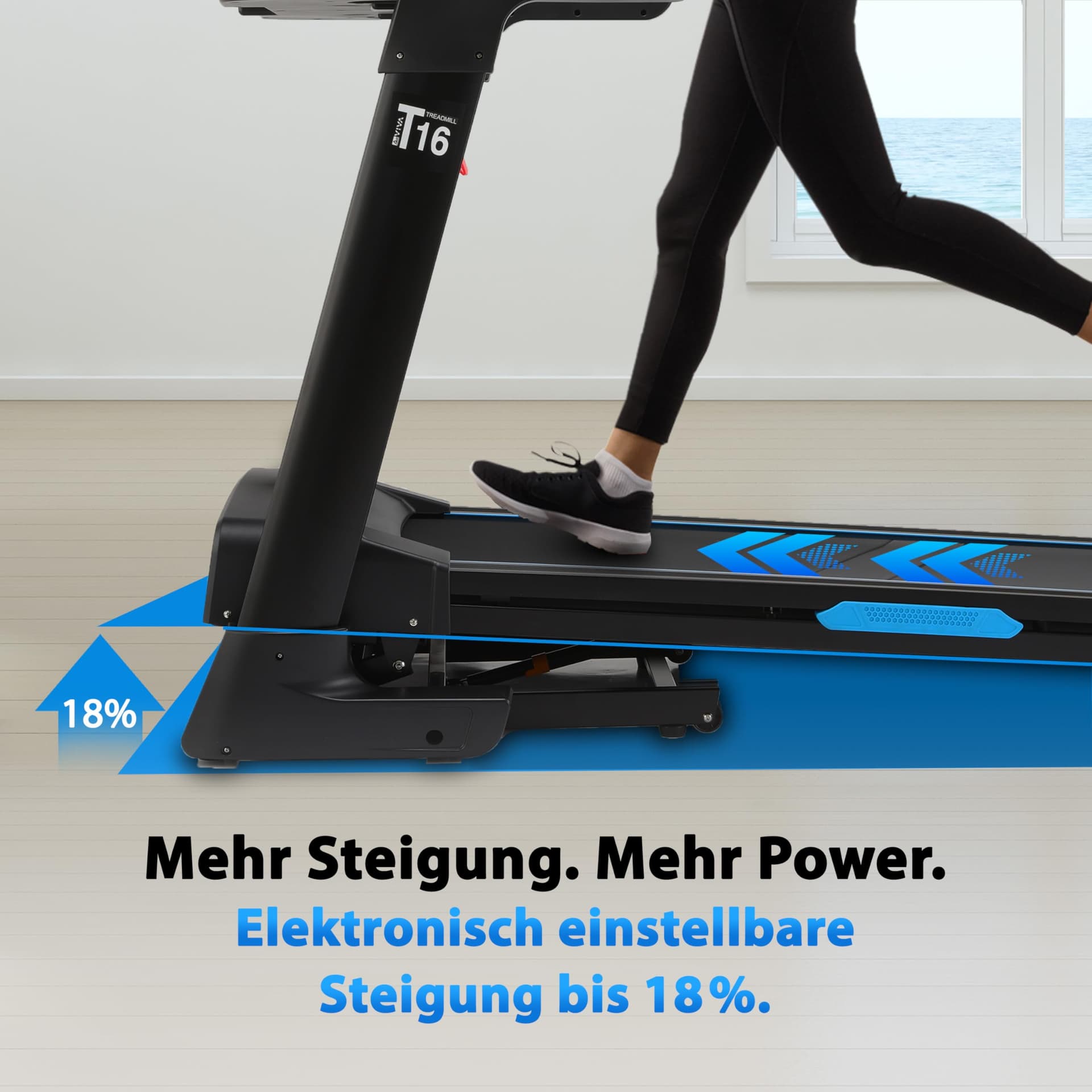 AsVIVA T16 Laufband klappbar – Bild 2