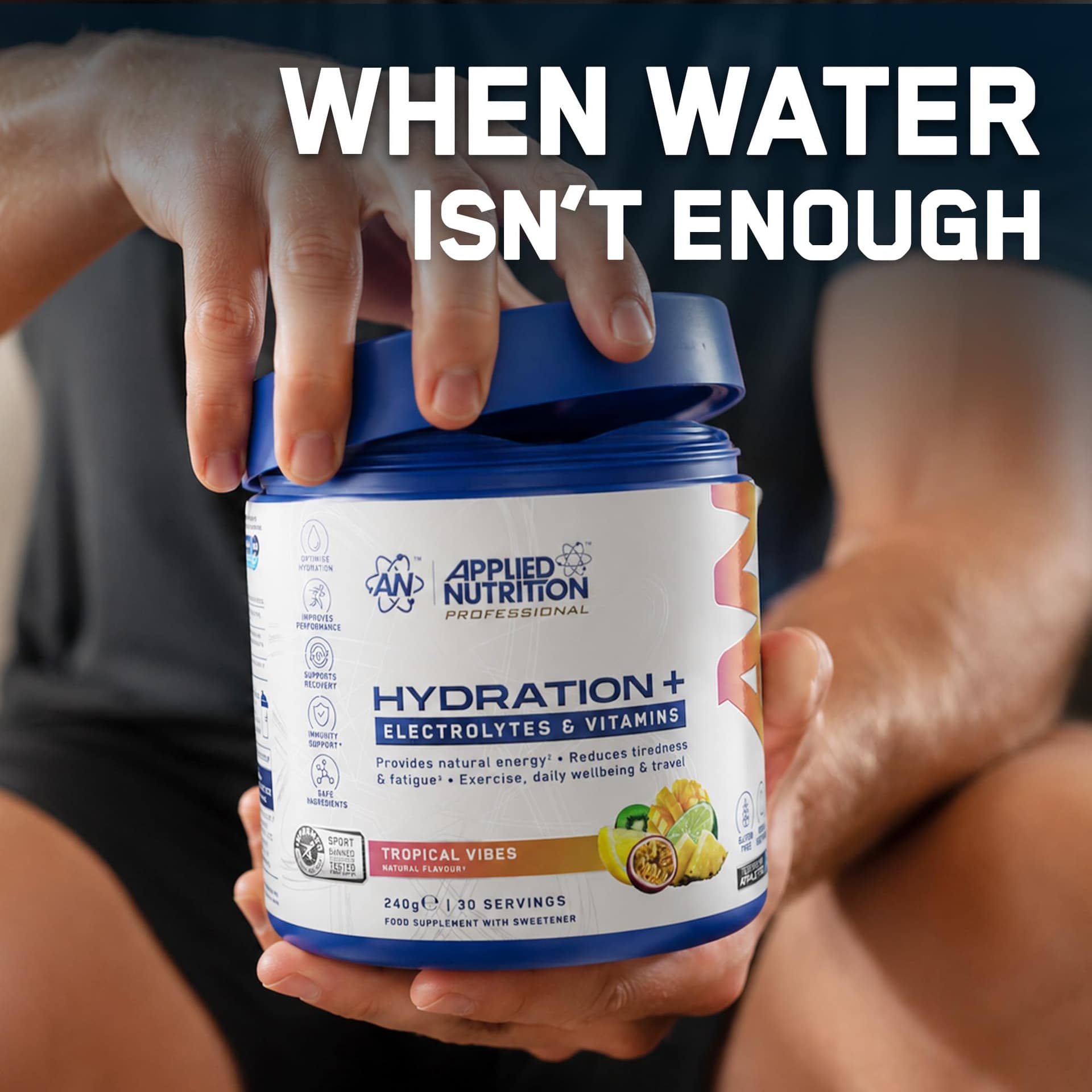 Applied Nutrition Hydration+ Electrolytes and Vitamin – Bild 3