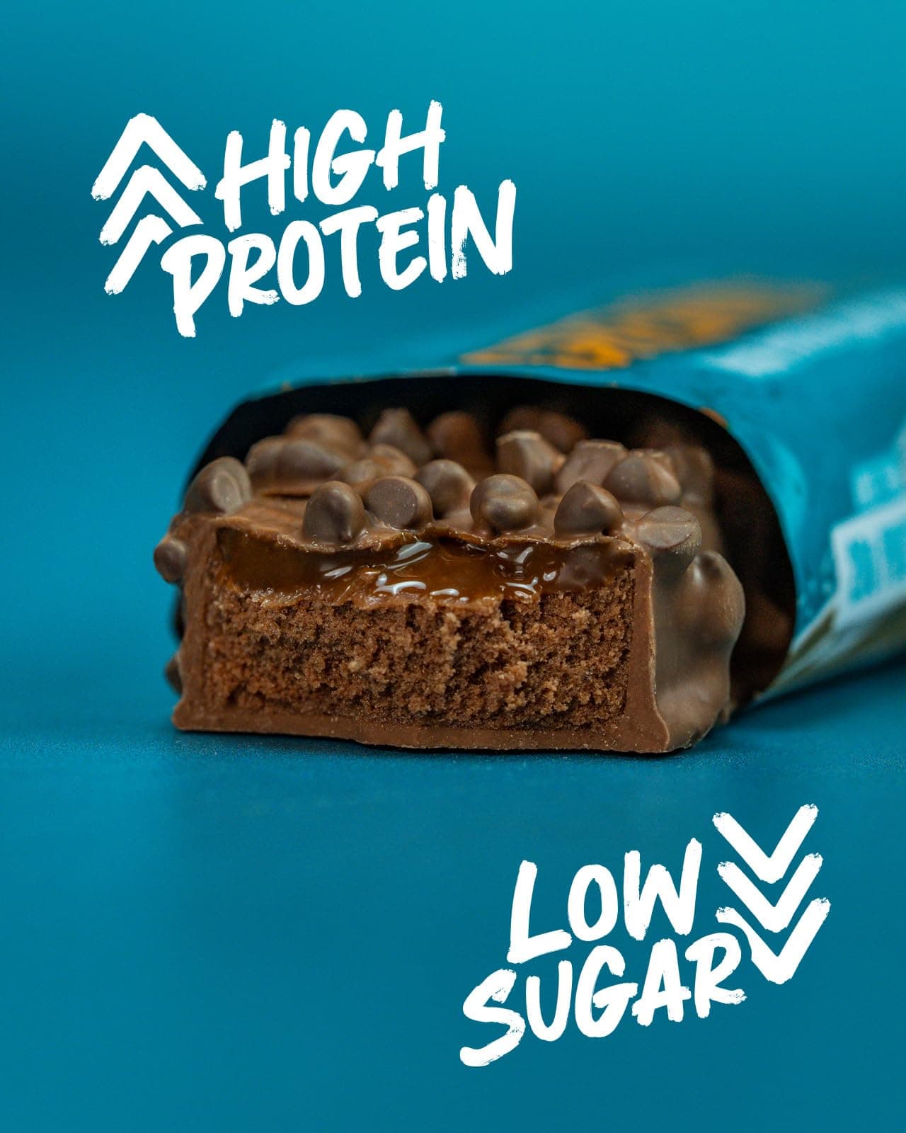 Grenade High Protein, Low Sugar Bar - Chocolate Chip Salted Caramel, 12 x 60 g – Bild 4